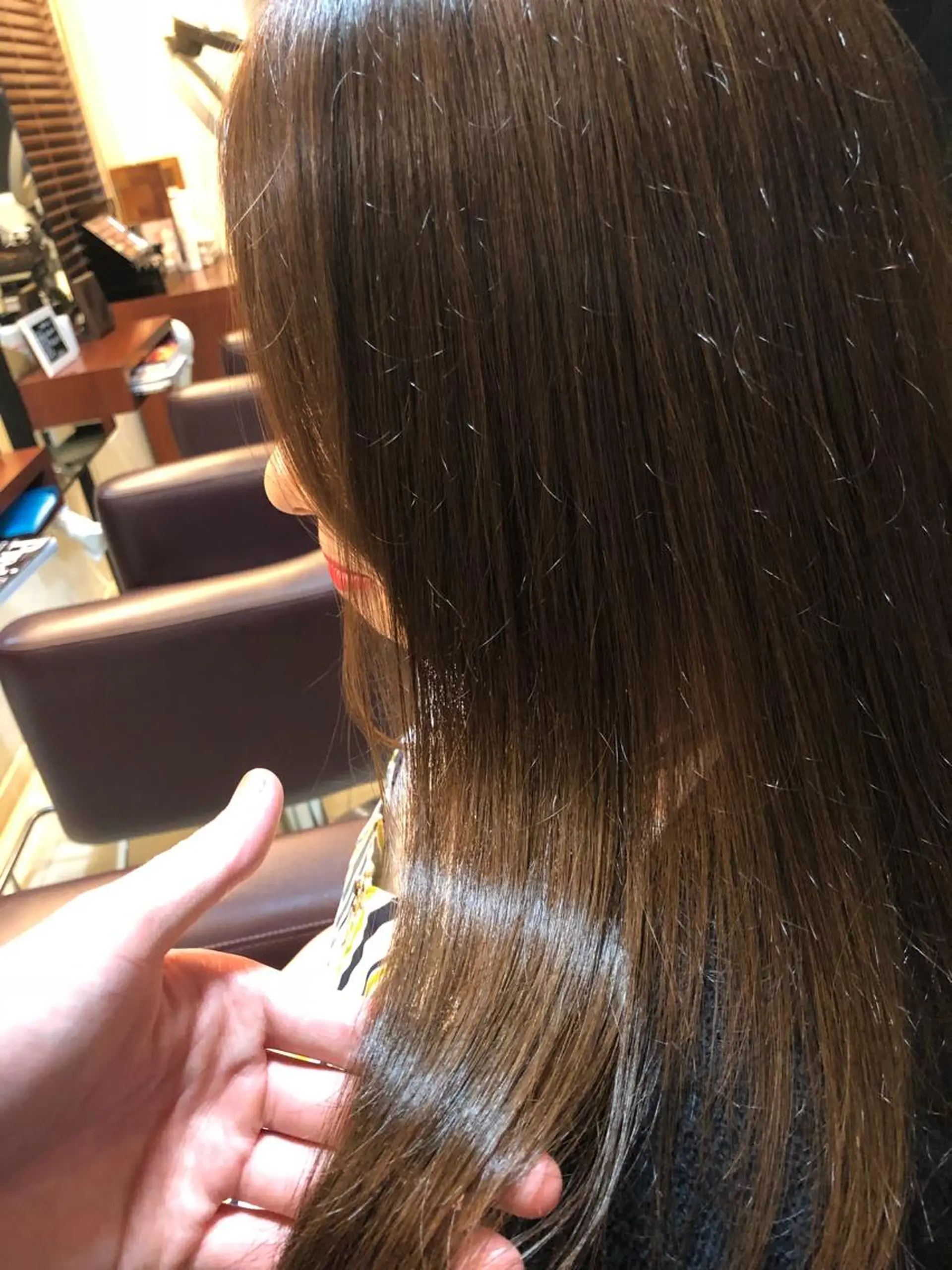 ミディアム カラー こすげひろと カラー講師のヘアスタイル