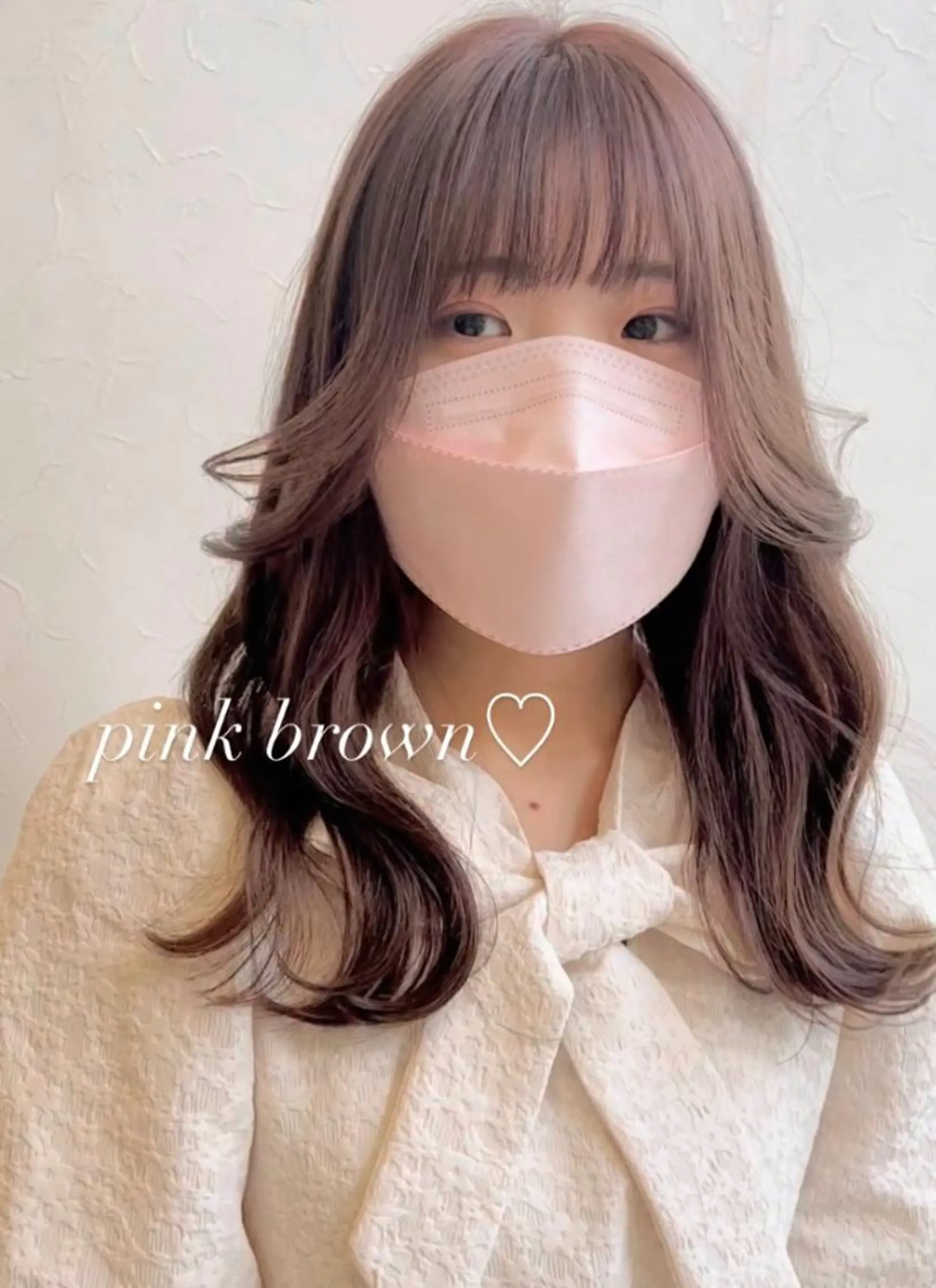 セミロング カラー nakahara madokaのヘアスタイル