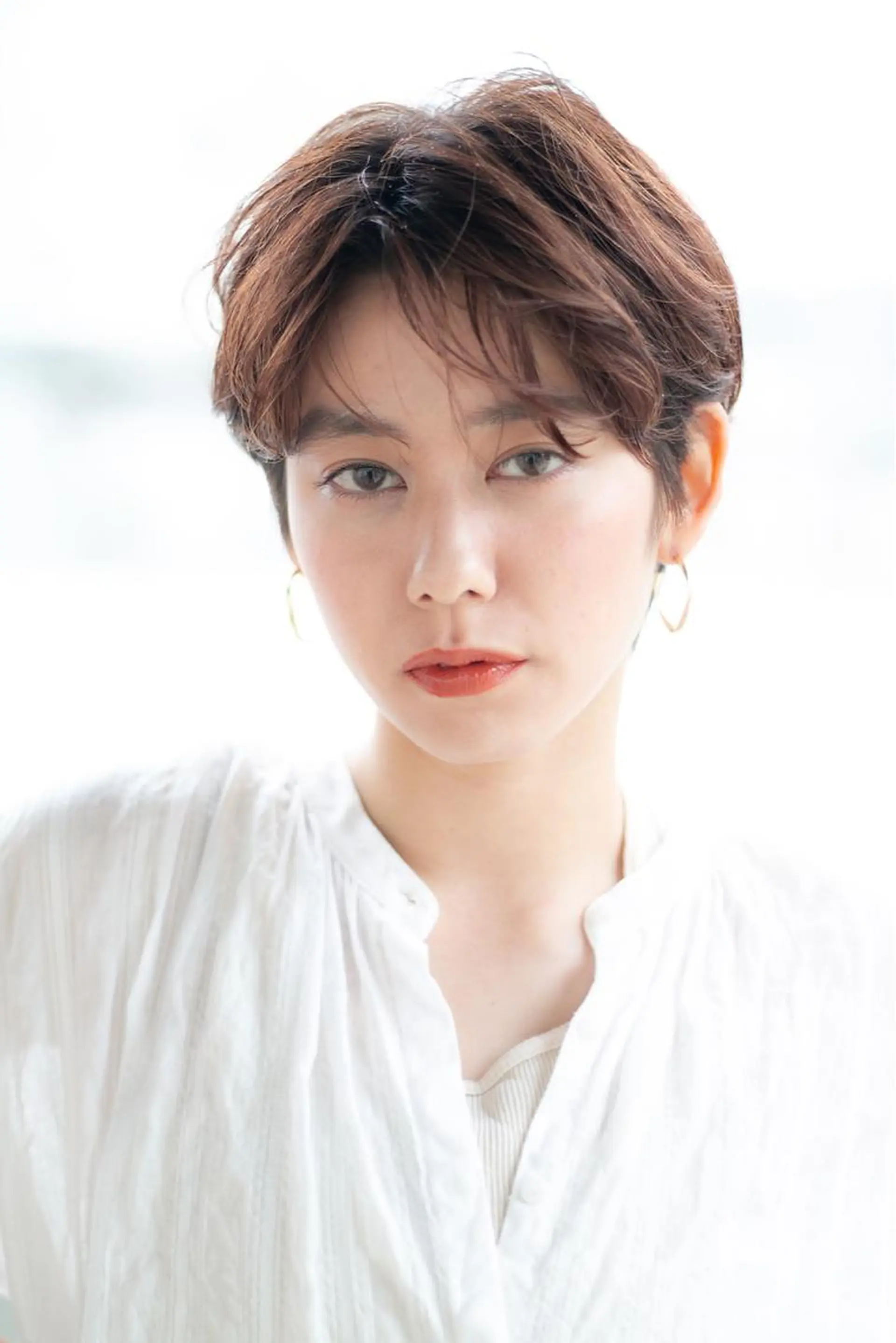 ショート ショートヘア カット 河原 亮のヘアスタイル
