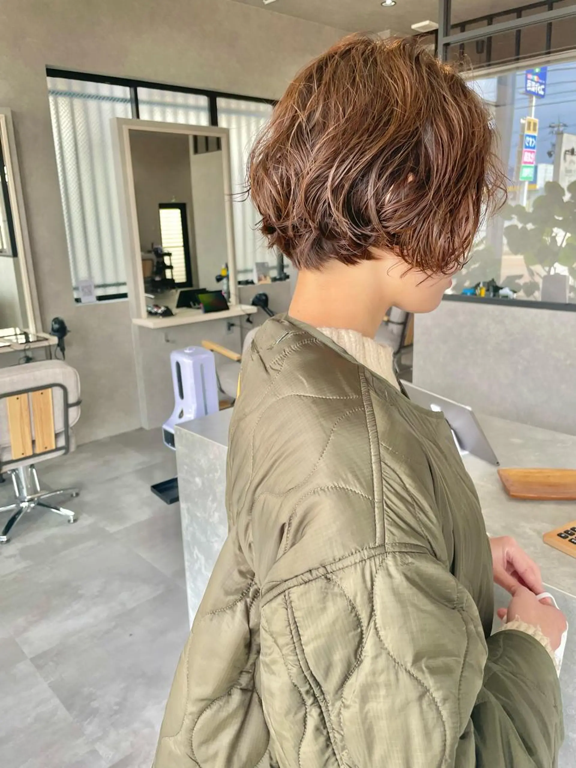 ショート ショートヘア 河原 亮のヘアスタイル