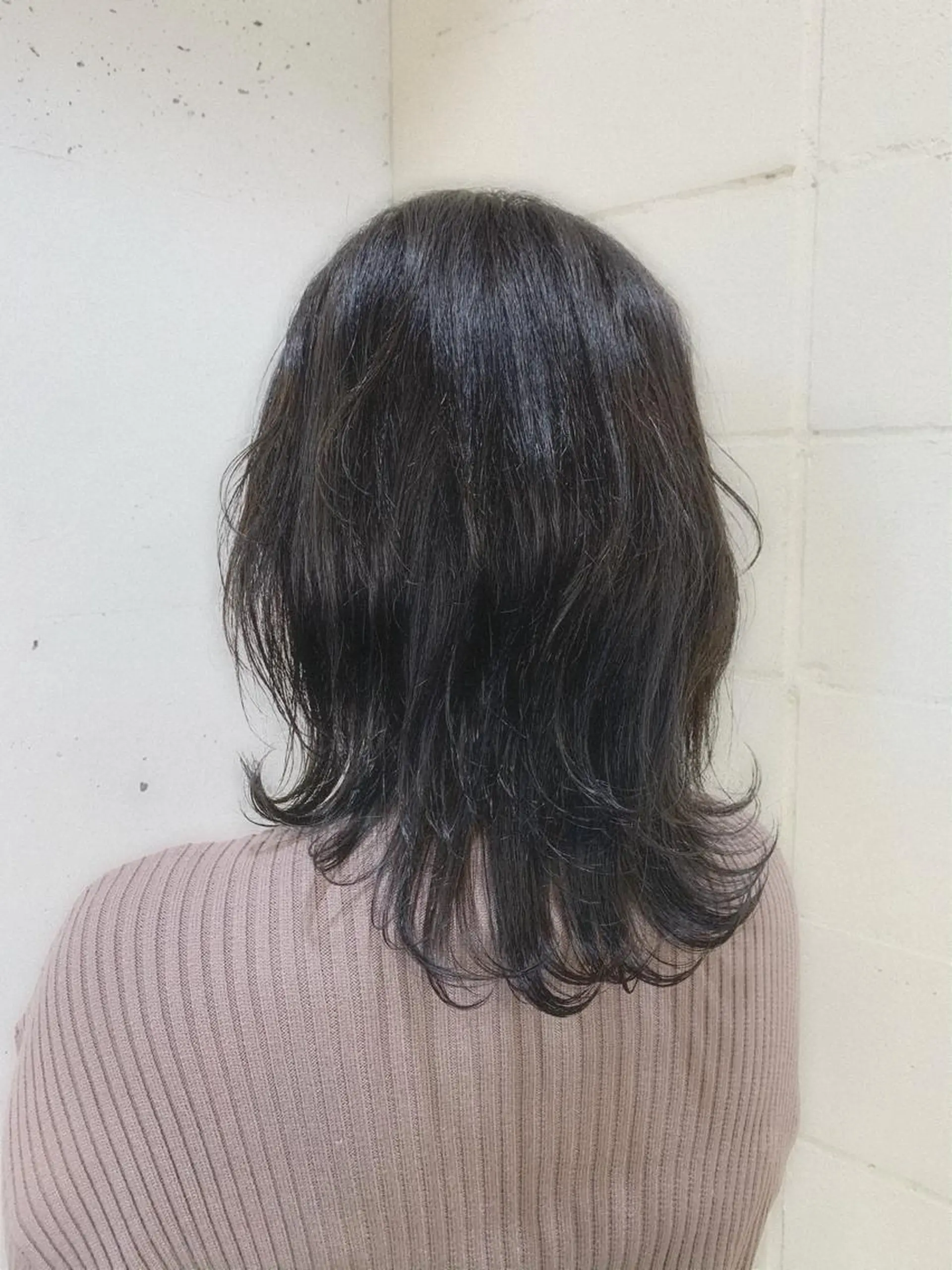 ミディアム カラー アッシュ シルバー シルバーアッシュ 千葉駅徒歩1分✂︎ 宮内のヘアスタイル