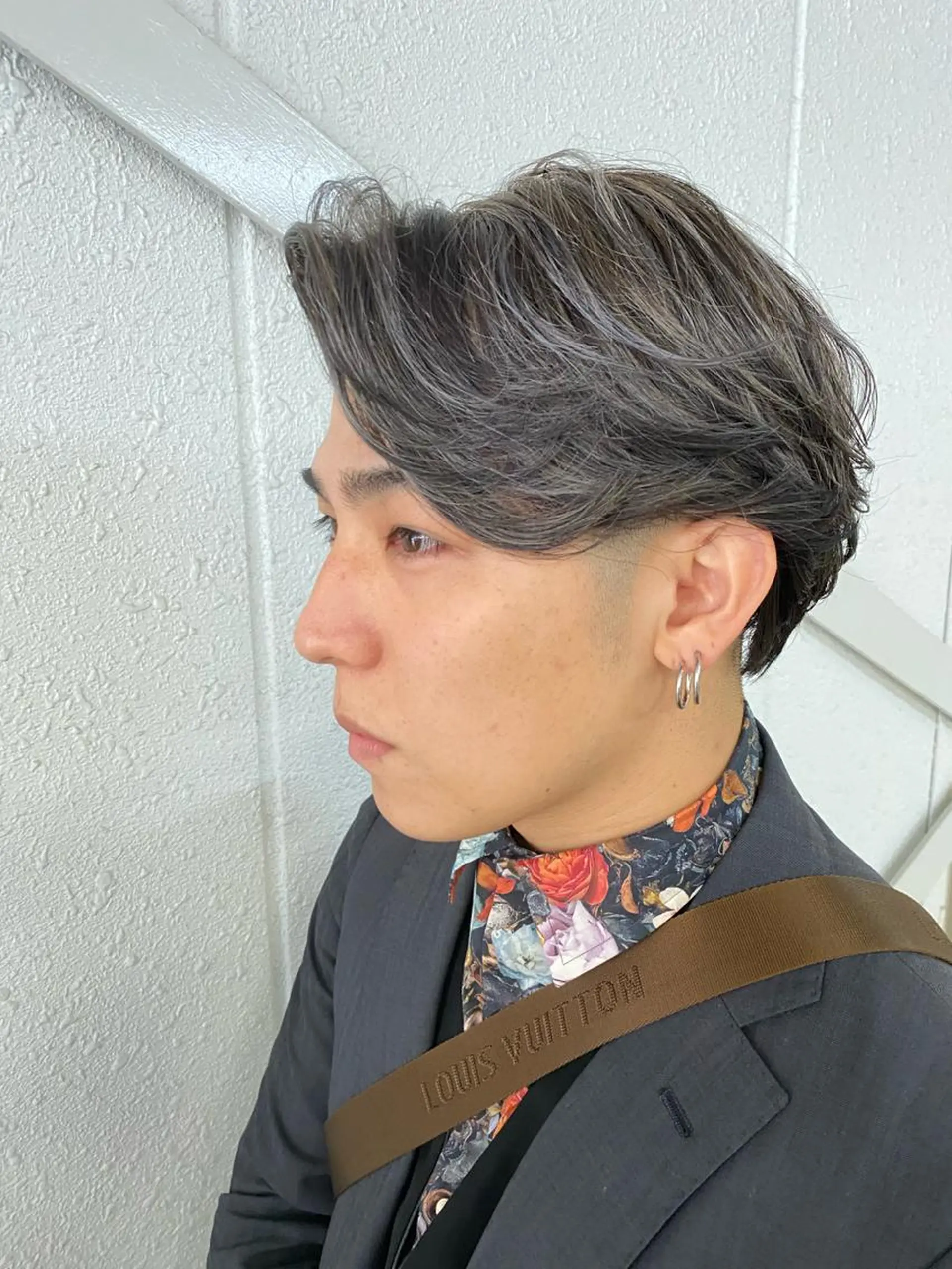 カラー メンズ アップバング メンズハイライト ハイライトカラー salon MISAHIのエステ・リラクイメージ