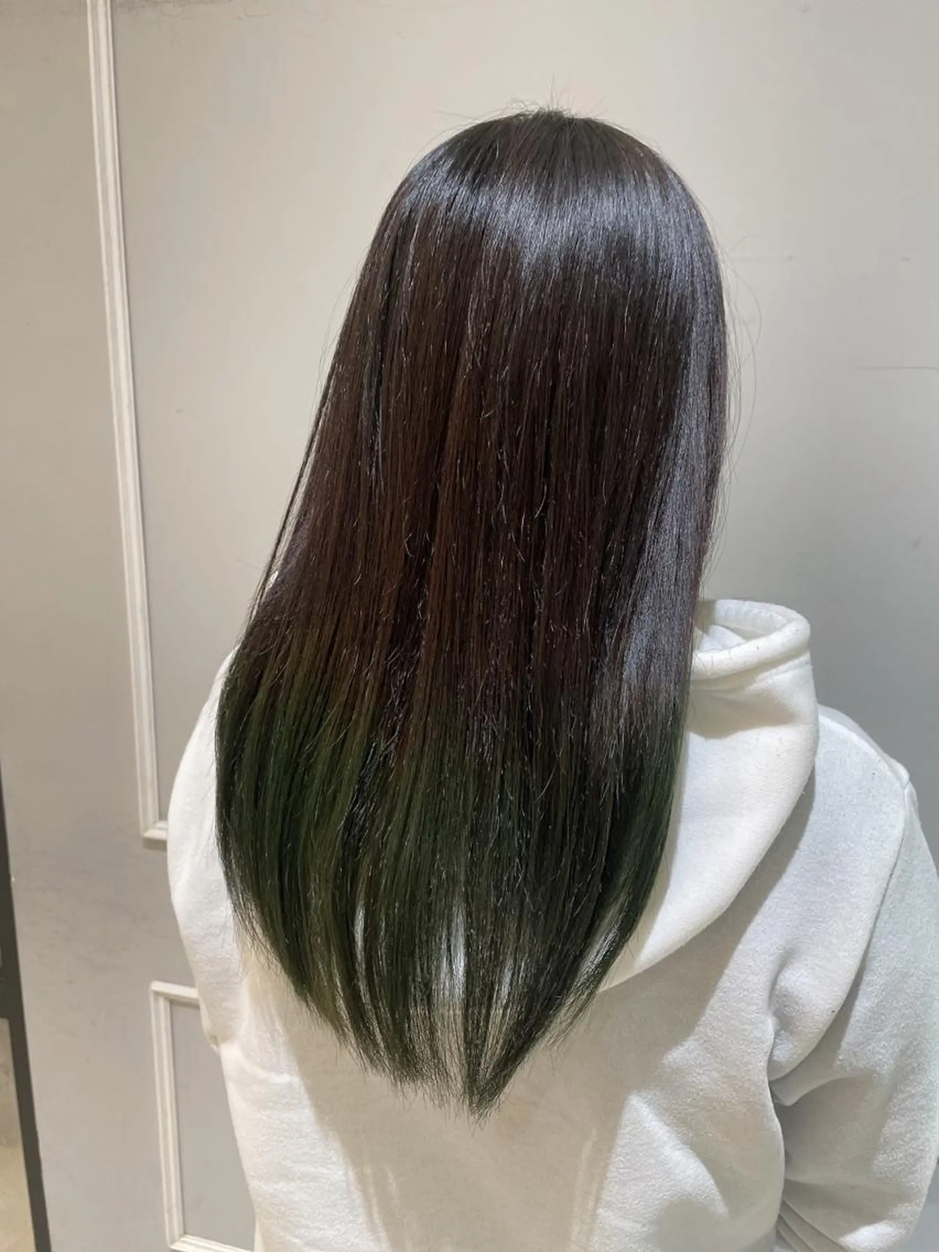 セミロング カラー グラデーションカラー ヘアカラー トリートメント 🦖鶴岡香純🦖 産休中のヘアスタイル