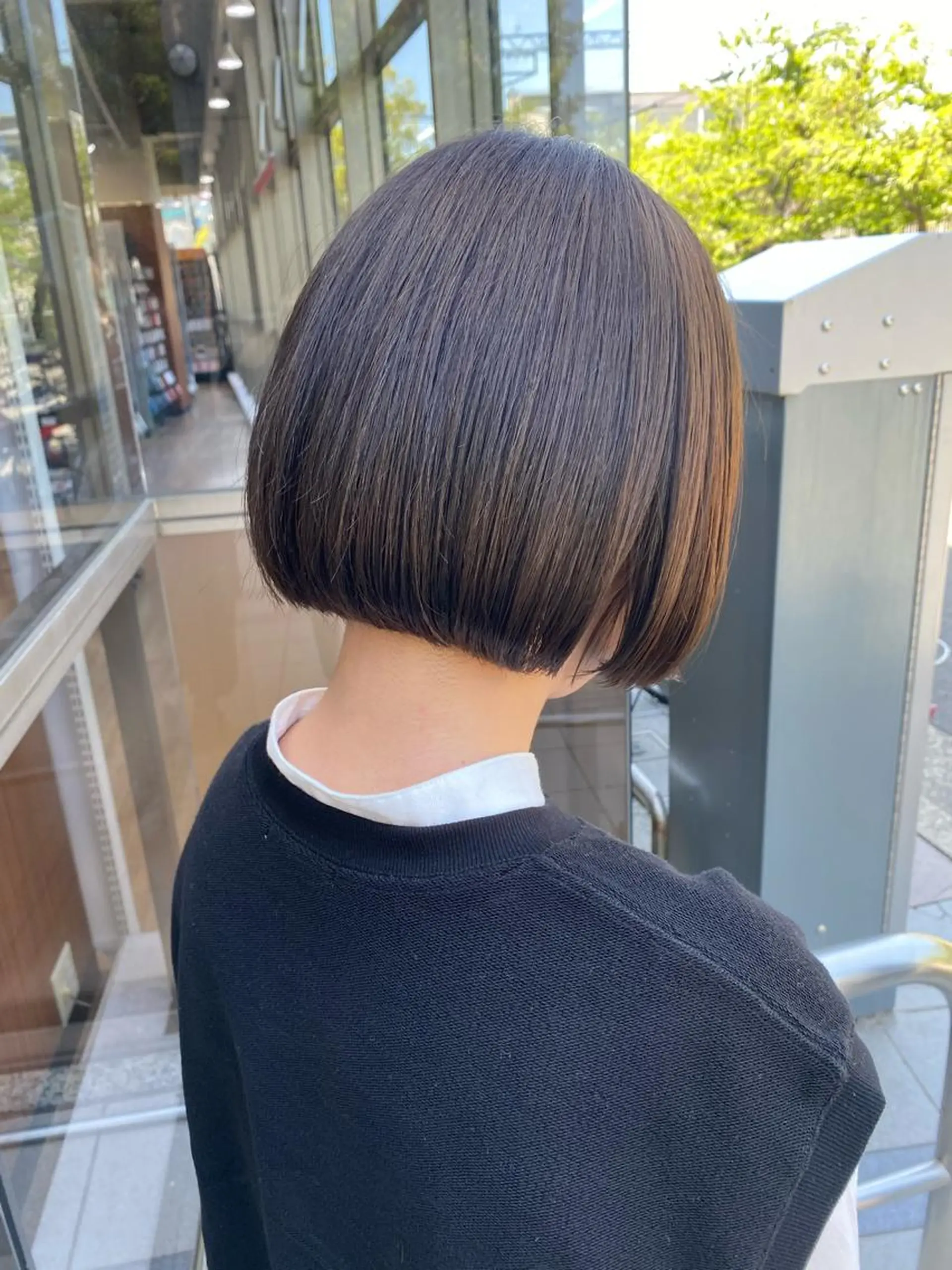 ショート ボブ CHAINON 木原崇了のヘアスタイル