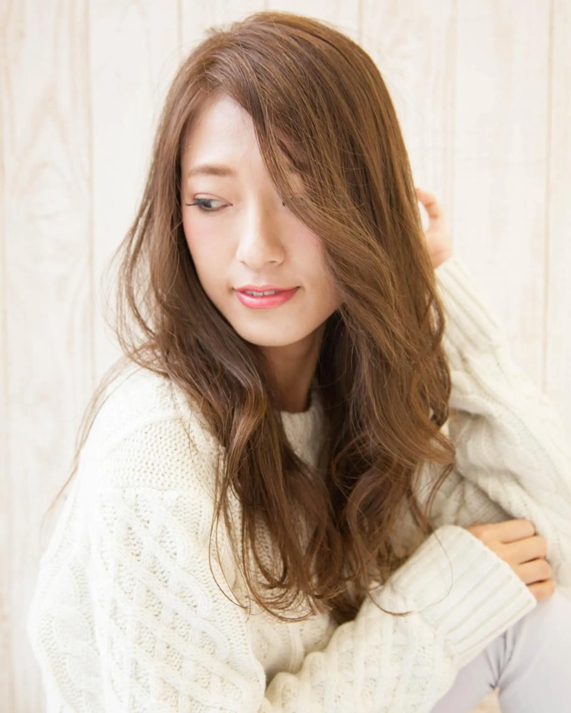 ロング カラー パーマ 🌕艶髪hair高野 竜🌕のヘアスタイル
