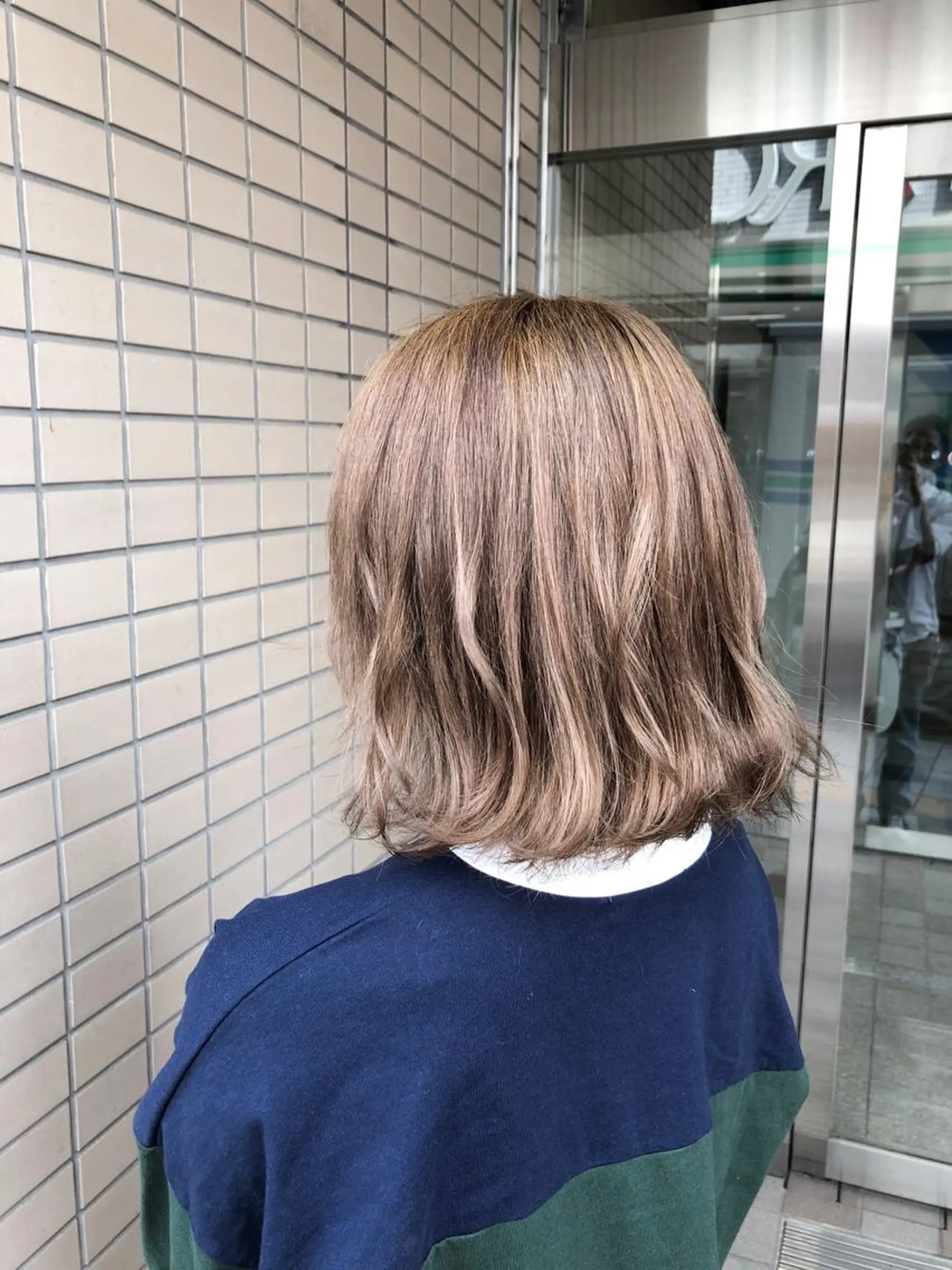 ミディアム キノシタ ナオユキのヘアスタイル