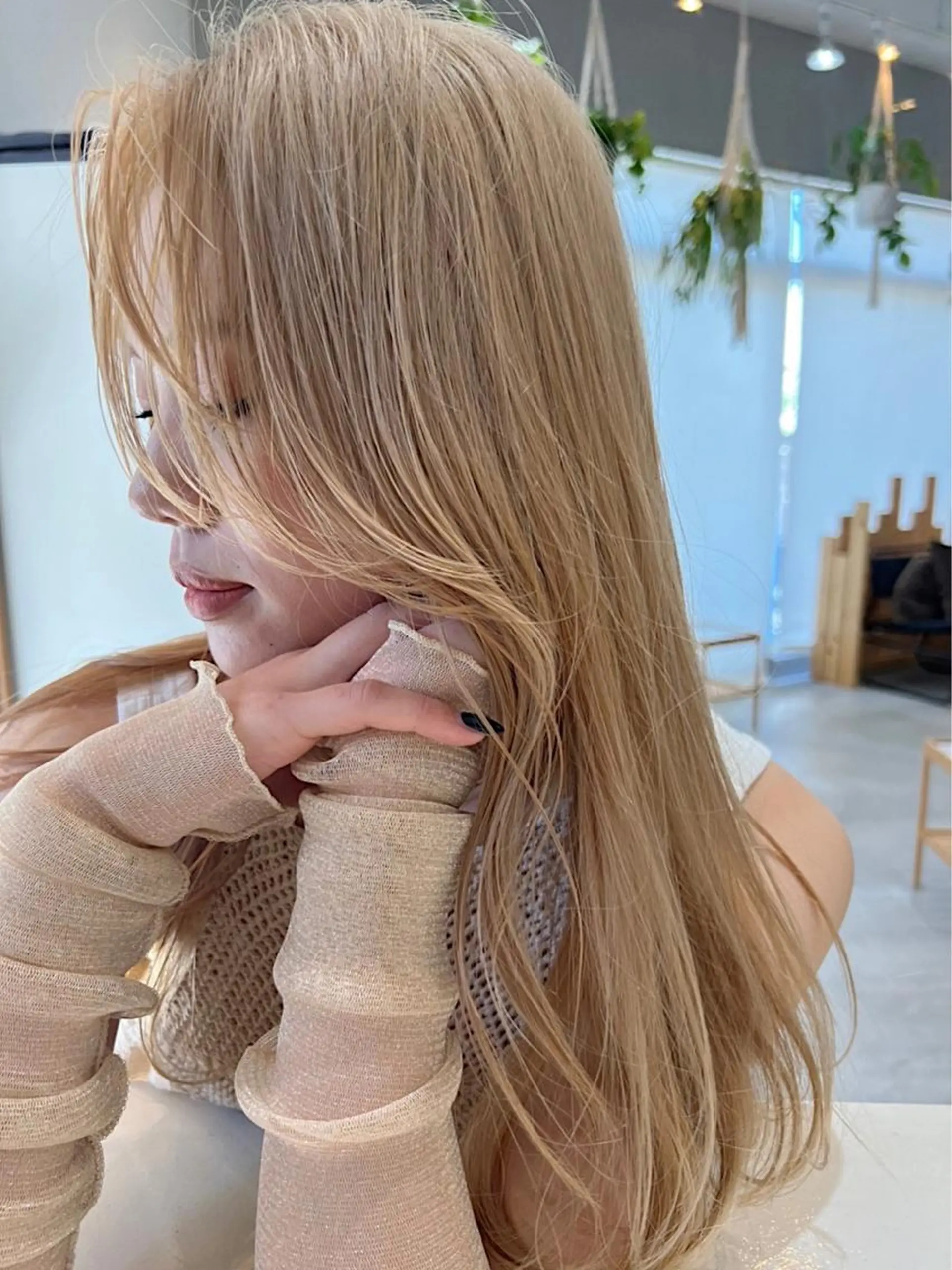 ロング カット ヘアカラー 🌼FERIA梅田 shiho🌼のヘアスタイル