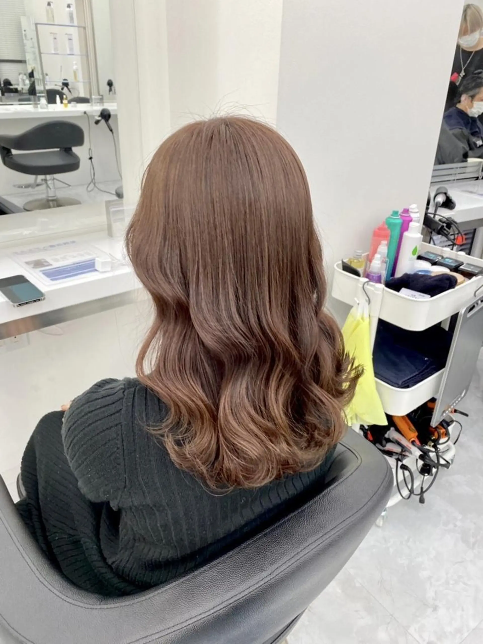 カラー 夏の暖色カラー💞 渋谷FRUITSのヘアスタイル