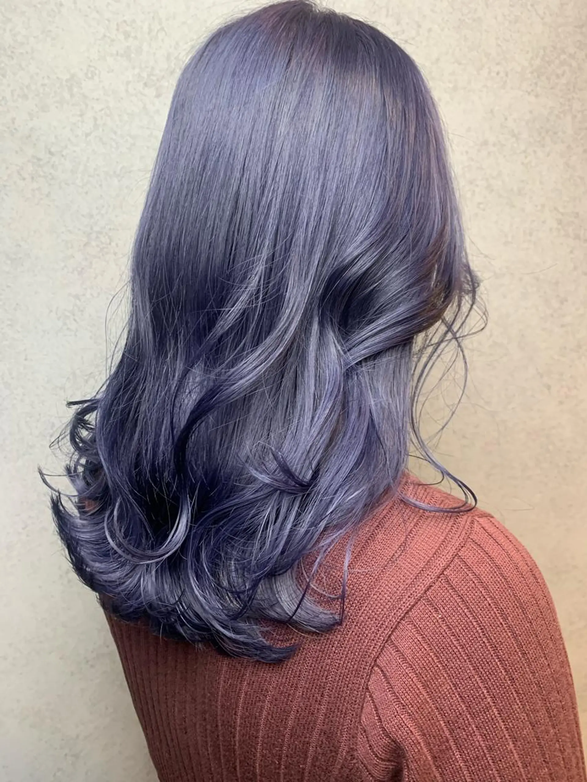 セミロング アッシュ カット ヘアカラー トリートメント AINA:❤︎: topstylistのヘアスタイル