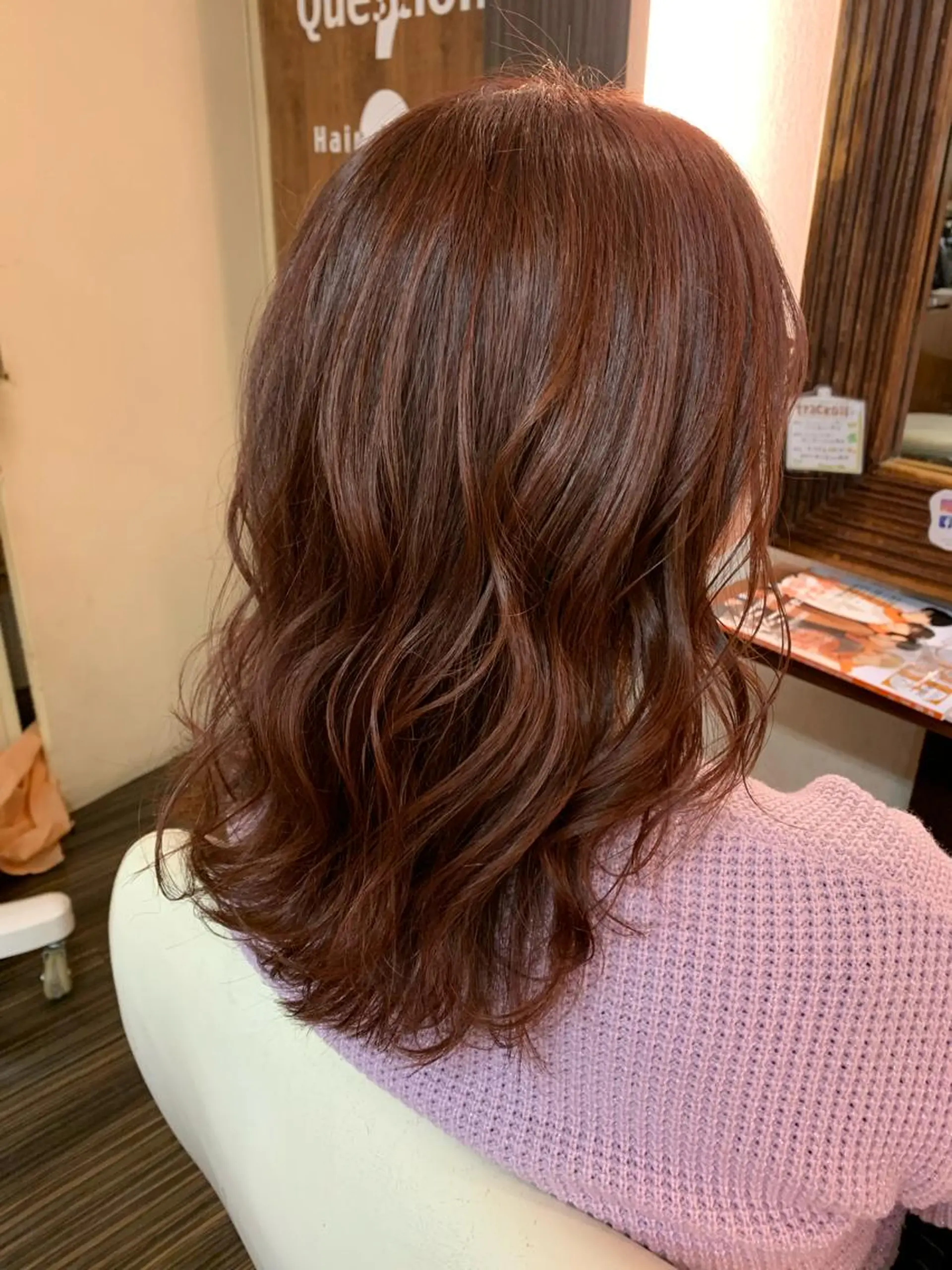 ミディアム カラー 美容室soi所属・石田 凱土のヘアスタイル