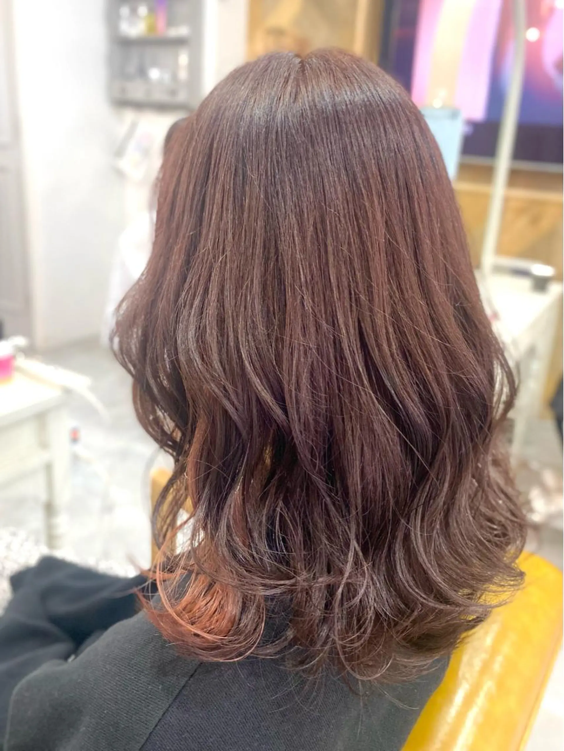 セミロング カラー 🍟月舘りほ カラー/髪質改善🍟のヘアスタイル