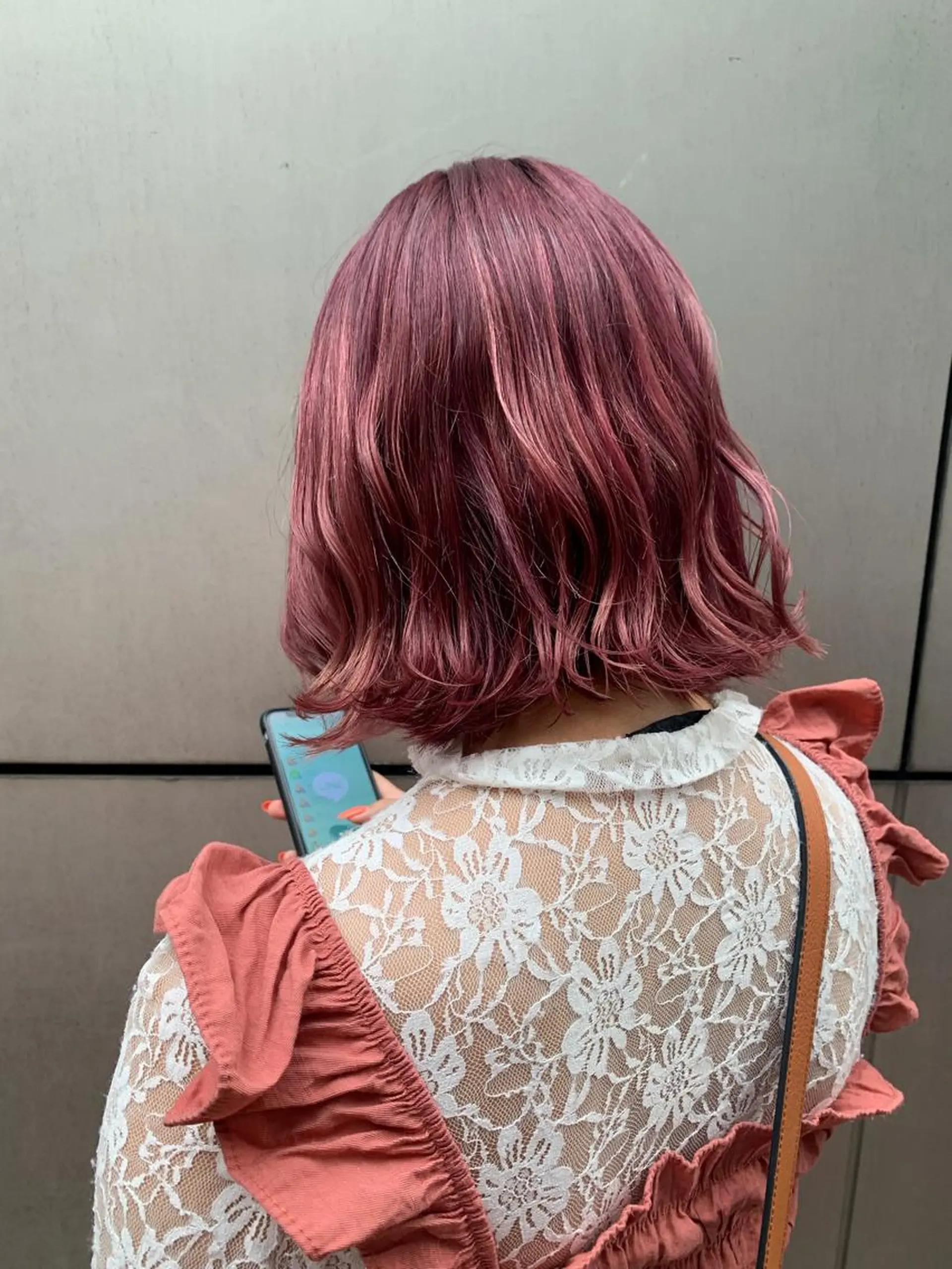 カラー 🪞韓国🤍大人っぽ 艶髪🤍FRUITSのヘアスタイル