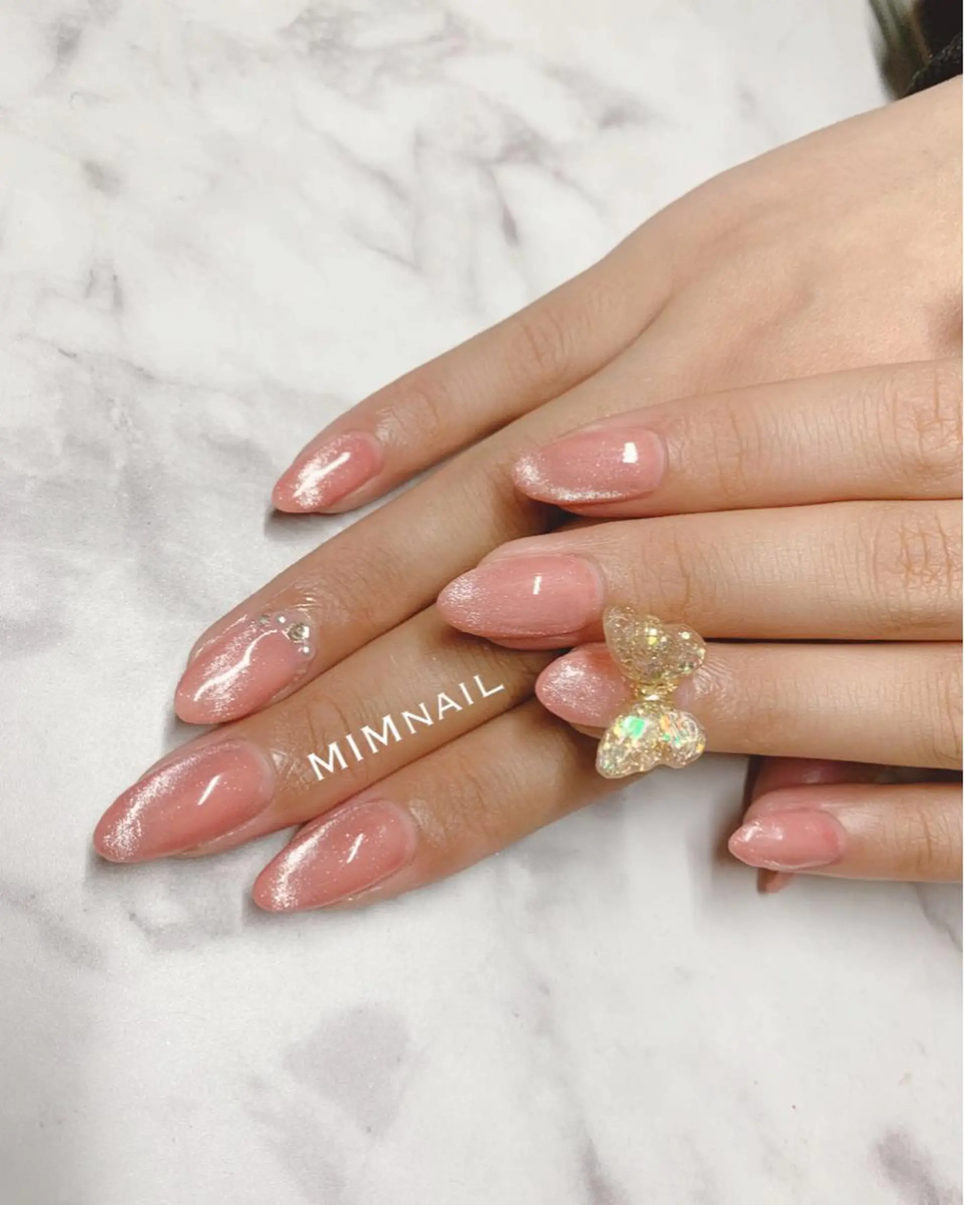 ネイル ジェルネイル マグネットネイル *･*MIMnail *･゜ﾟ･*:･*のネイルデザイン