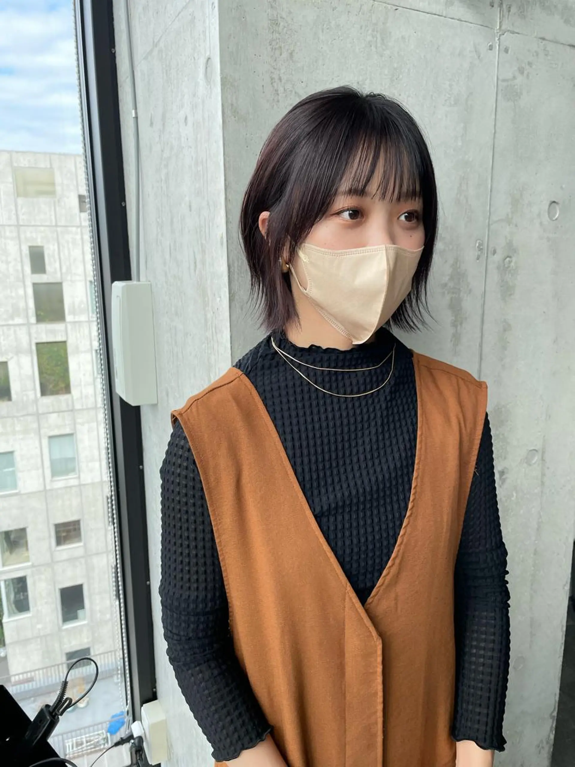 ショート ボブ ヘアカラー トリートメント ✨透明感カラー 恵比寿HAYATO✨のヘアスタイル