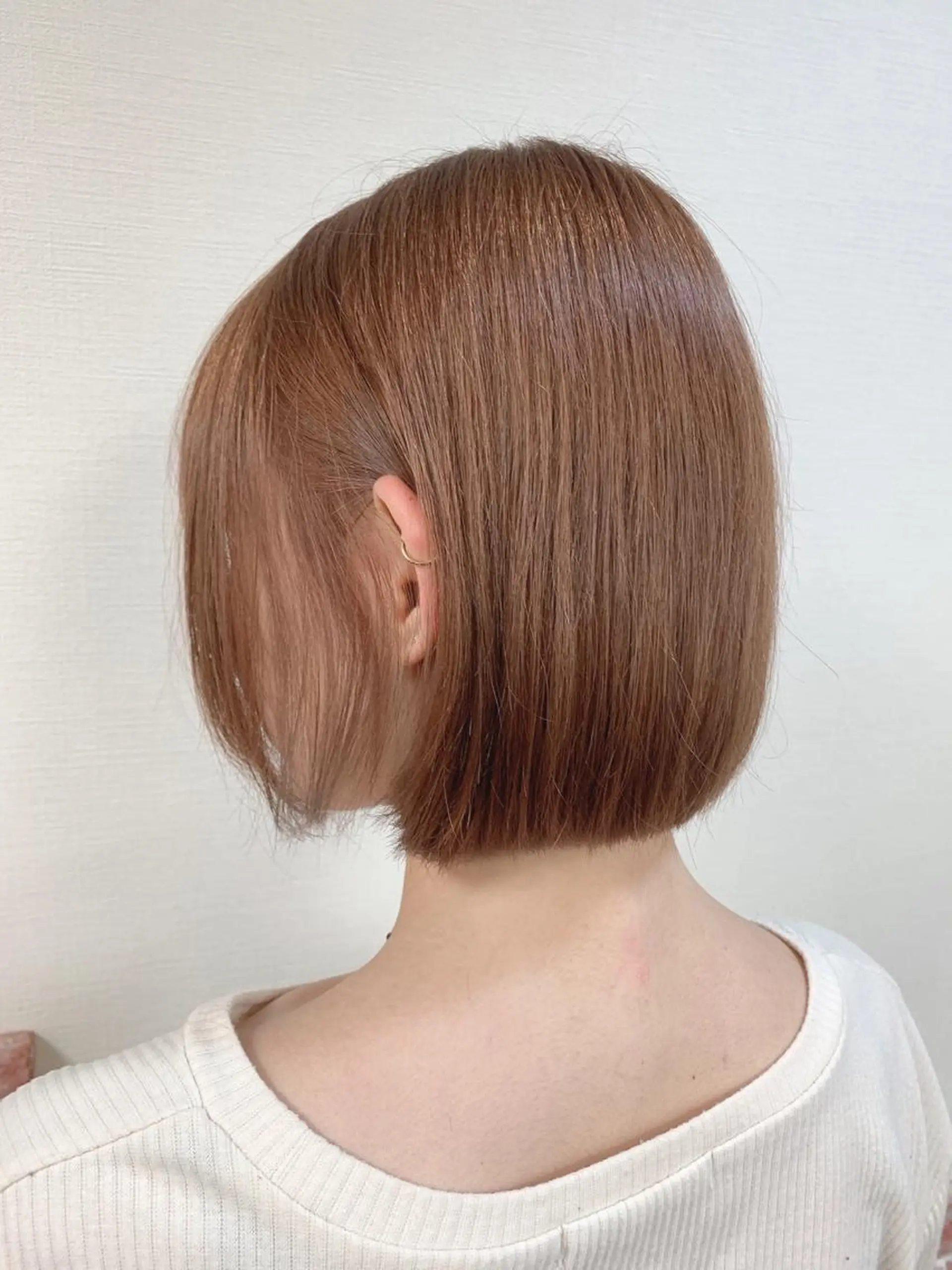 ショート アッシュ 髪質改善 ヘアカラー 【髪質改善特化】 新宿/縮毛矯正/セラのヘアスタイル