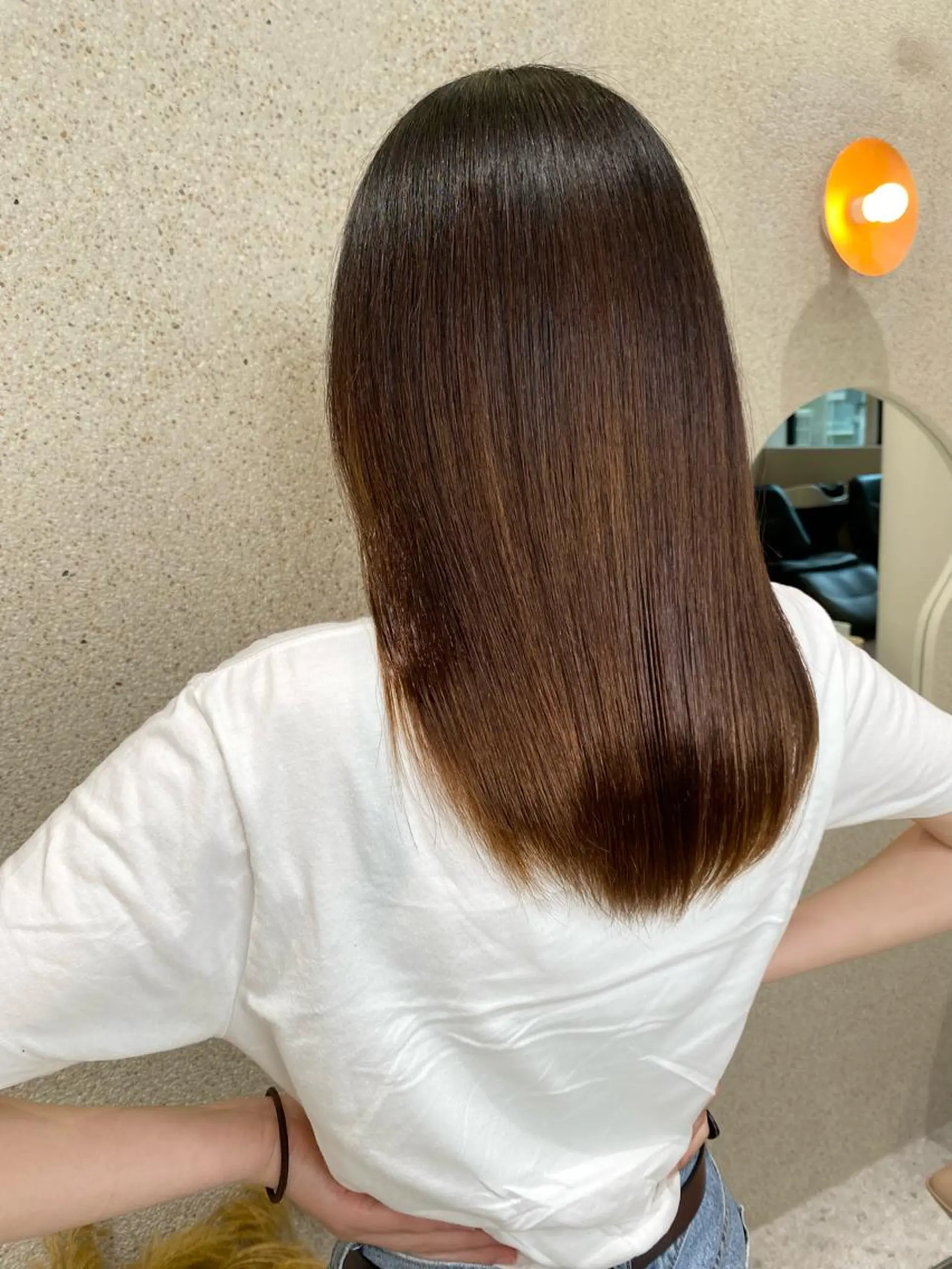 ミディアム パーマ 🌟透明感カラー🌟 恵比寿/sayuのヘアスタイル