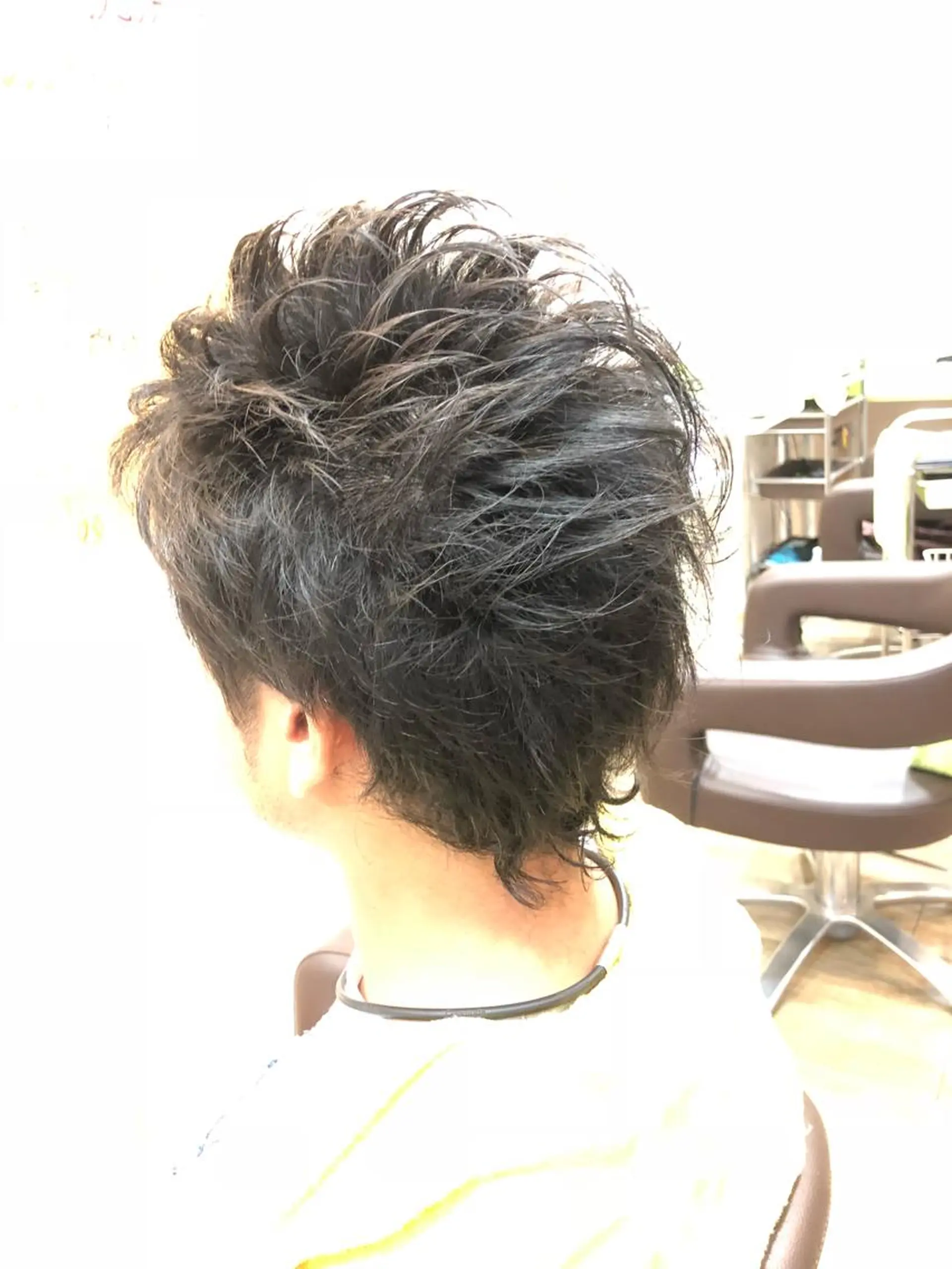 ショート ウルフカット 鈴木 雅人のヘアスタイル