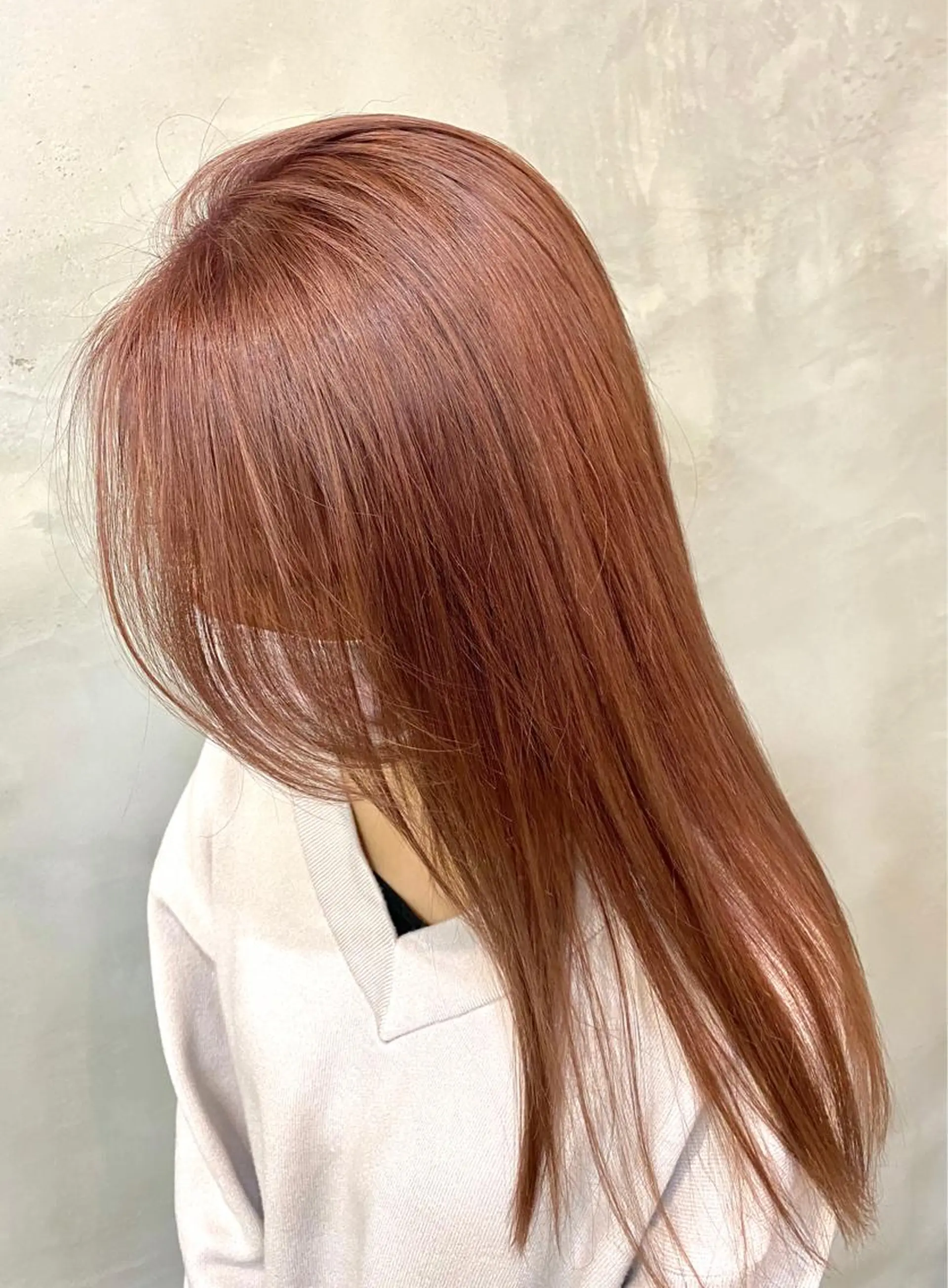 ロング カラー ブリーチ カット ヘアカラー トリートメント pesca 長町南店 OIKAWAのヘアスタイル