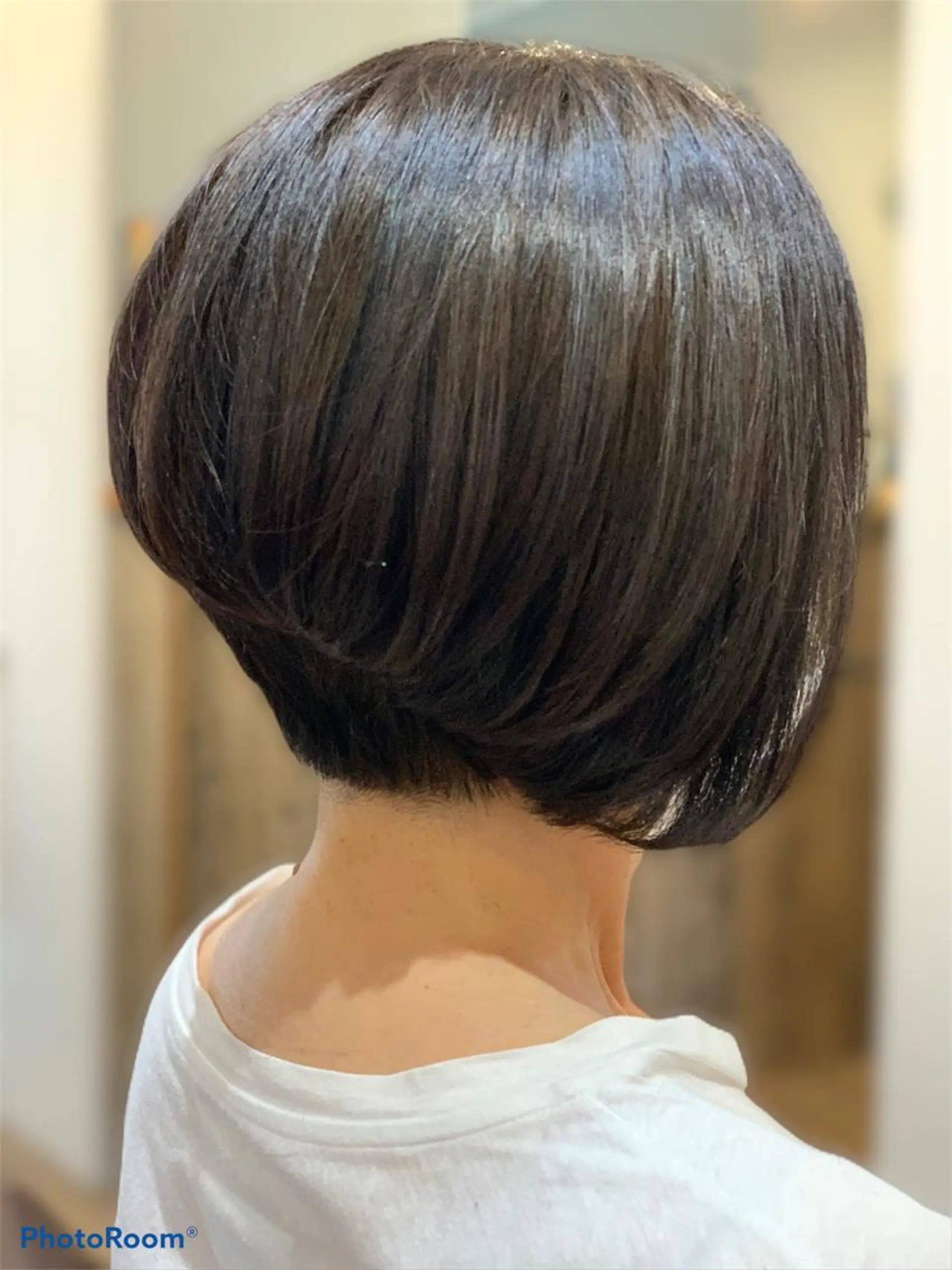 ショート カット ヘアカラー トリートメント 前井 正人のヘアスタイル