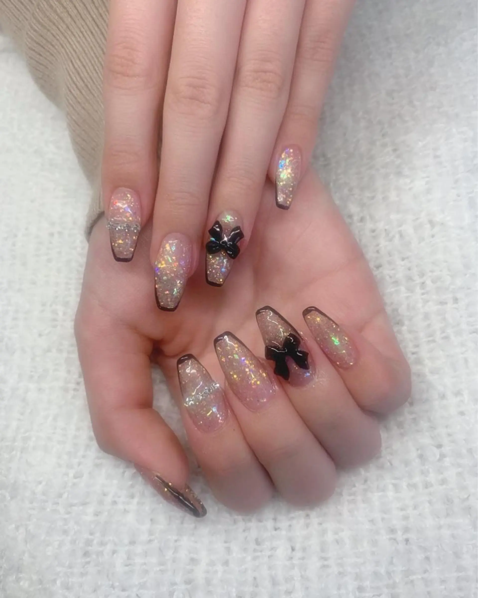 ネイル キラキラネイル スカルプネイル *･*MIMnail *･゜ﾟ･*:･*のネイルデザイン