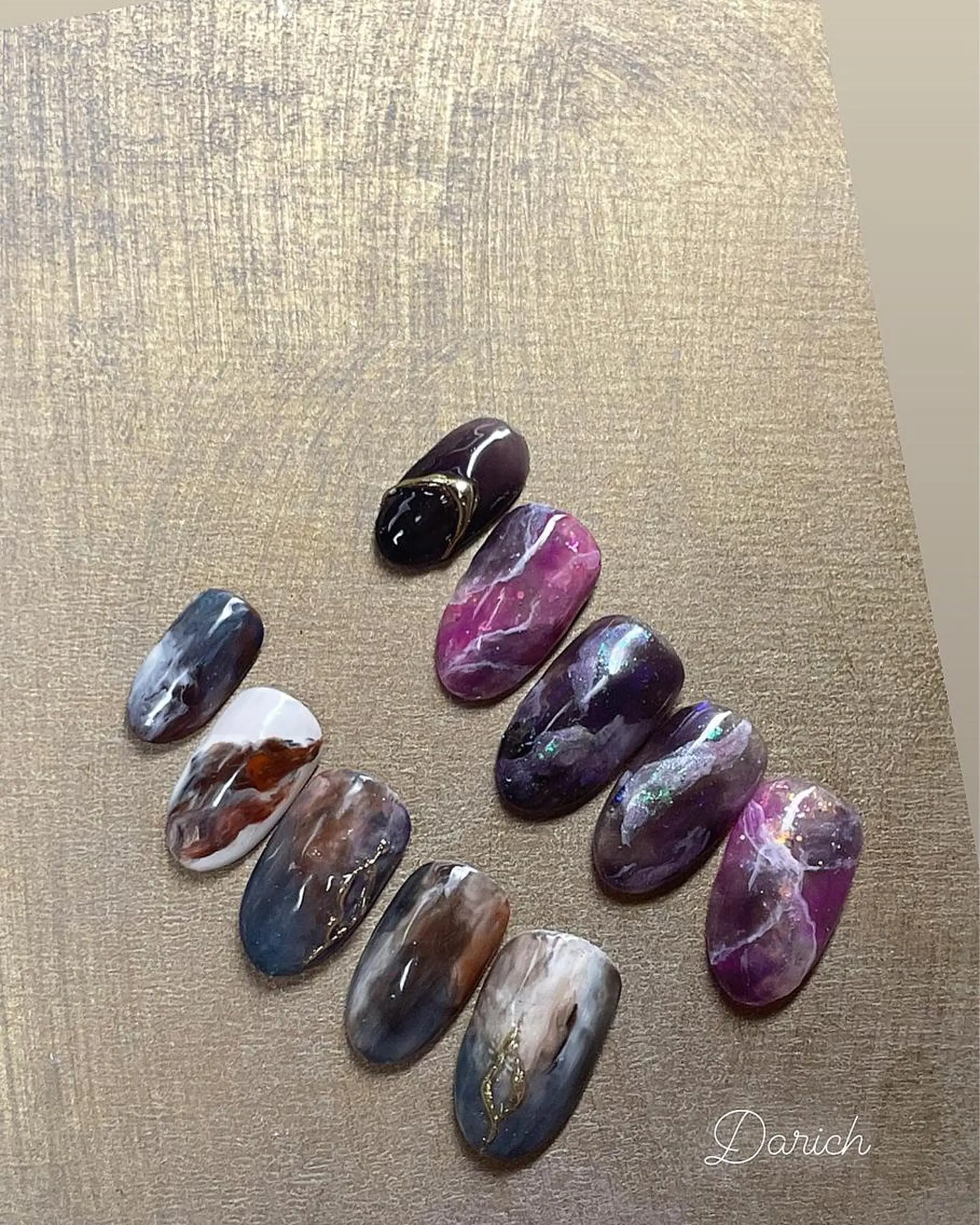 ネイル ニュアンスネイル Chérinail 爪のお手入れのネイルデザイン