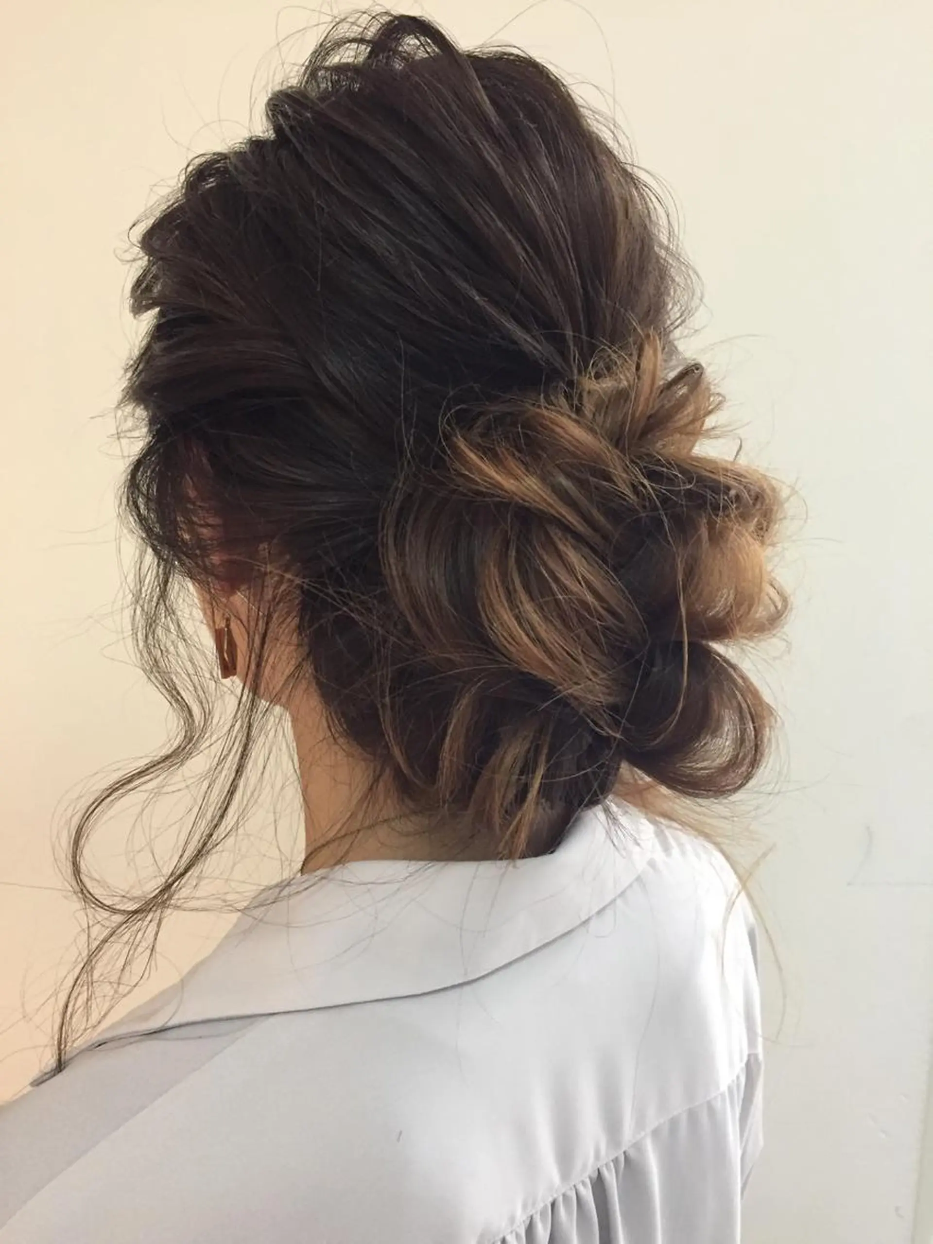 セミロング ヘアセット ✂️小顔カット✂️ 山本有紀のヘアスタイル
