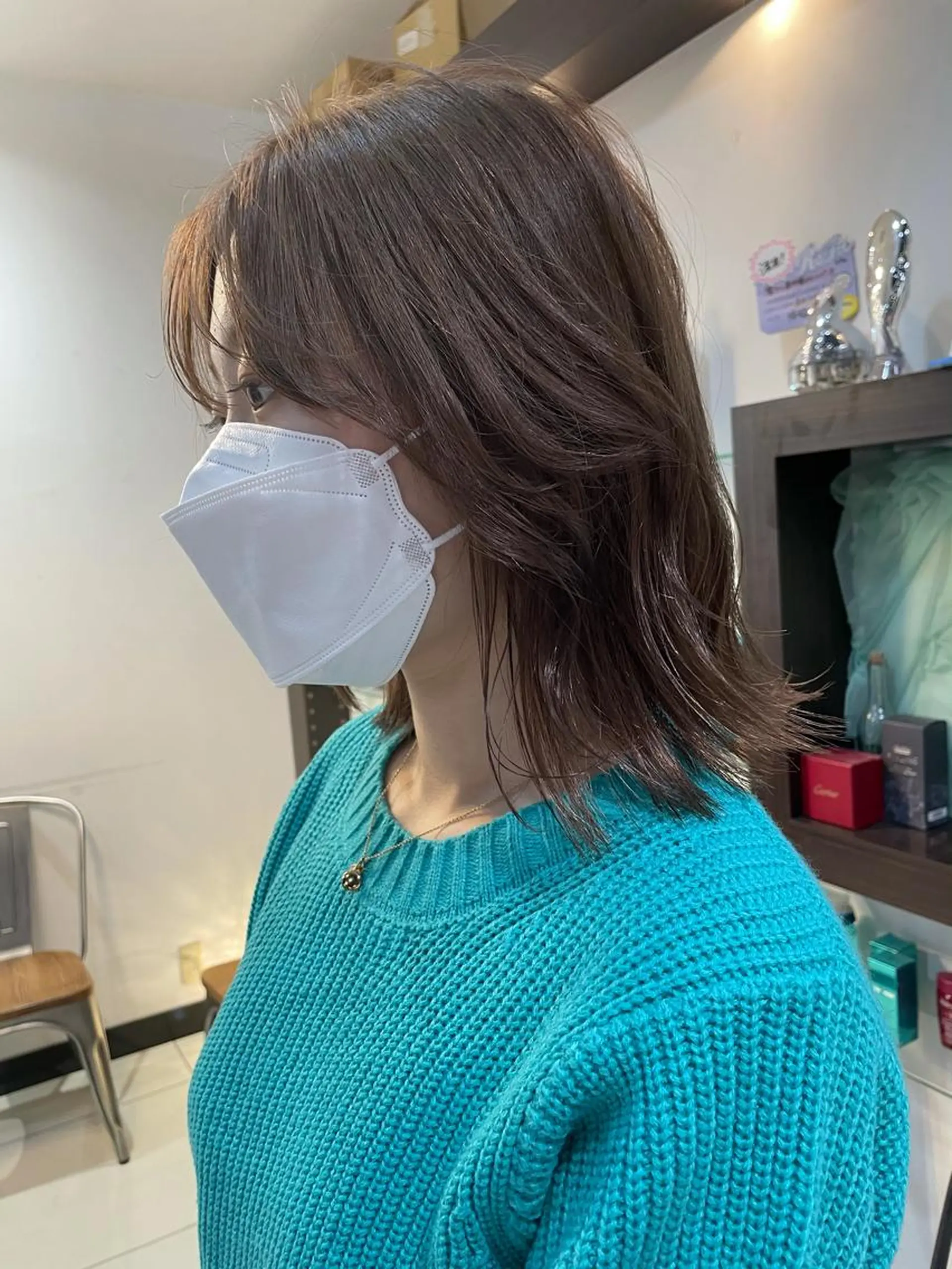 カラー メンズ指名no'1 佐藤　亘のヘアスタイル