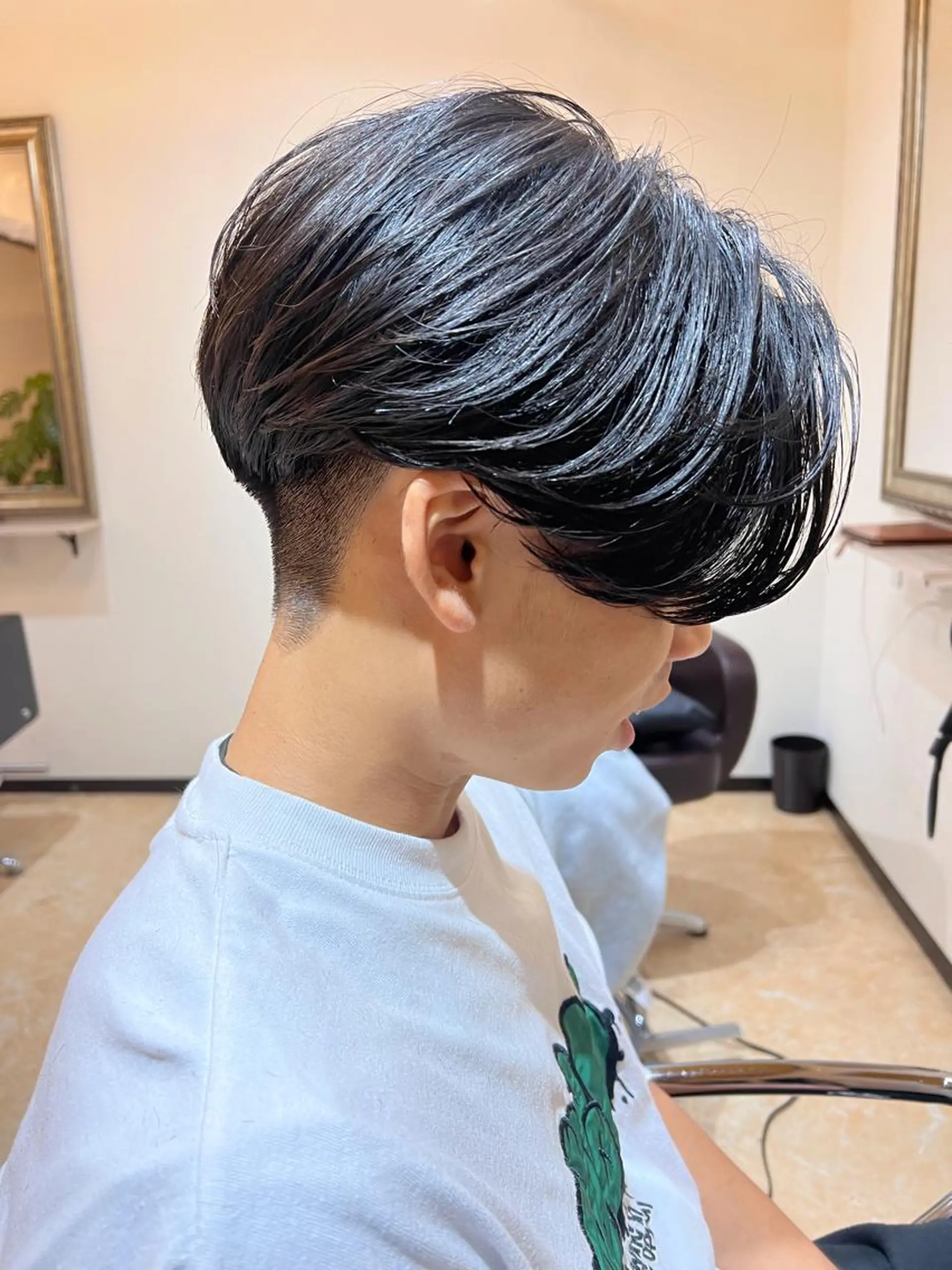 メンズ カット kazuya 縮毛矯正髪質改善✨✨のヘアスタイル
