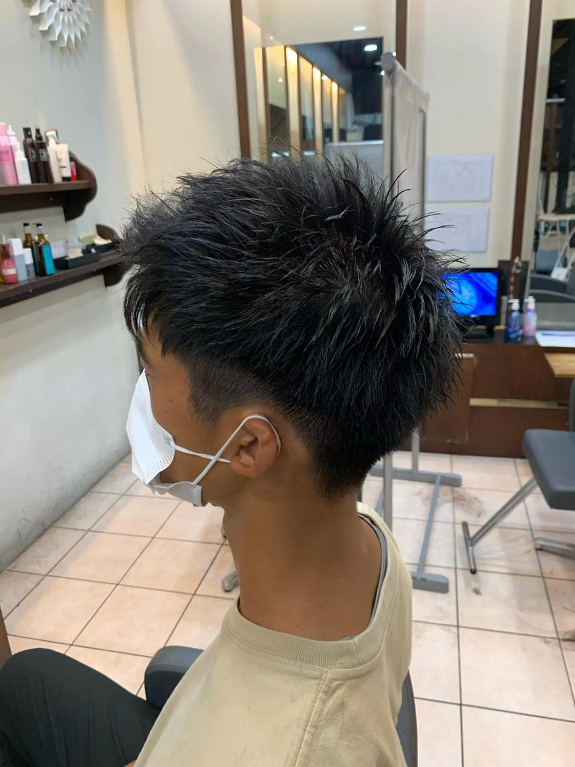 ショート メンズ ショートヘア ❣️モードケイズ塚口 和田一将のヘアスタイル