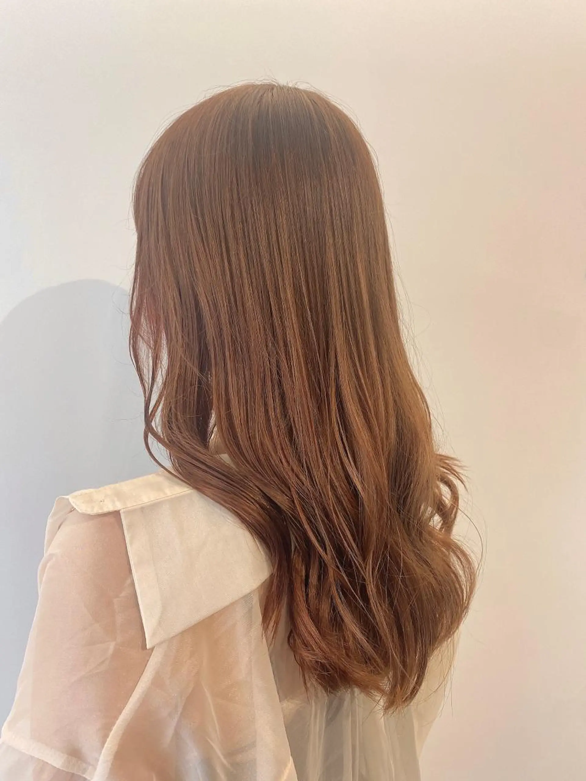 カラー ベージュカラー ブリーチ ピンクカラー ピンクベージュ 🫧カラー＆エクステ 専門🤍松下🫧のヘアスタイル