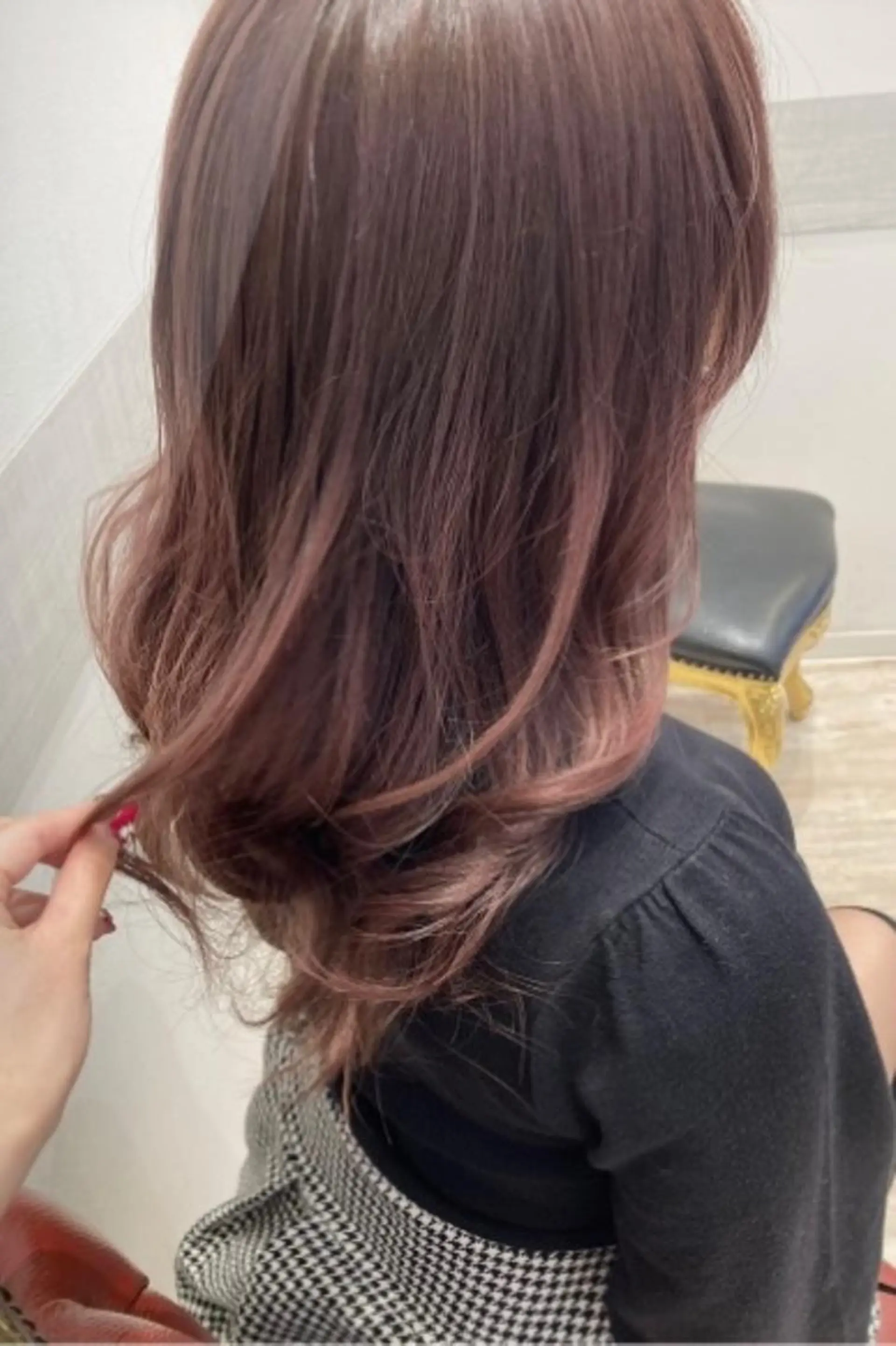 ロング ヘアアレンジ 佐藤 睦月のヘアスタイル