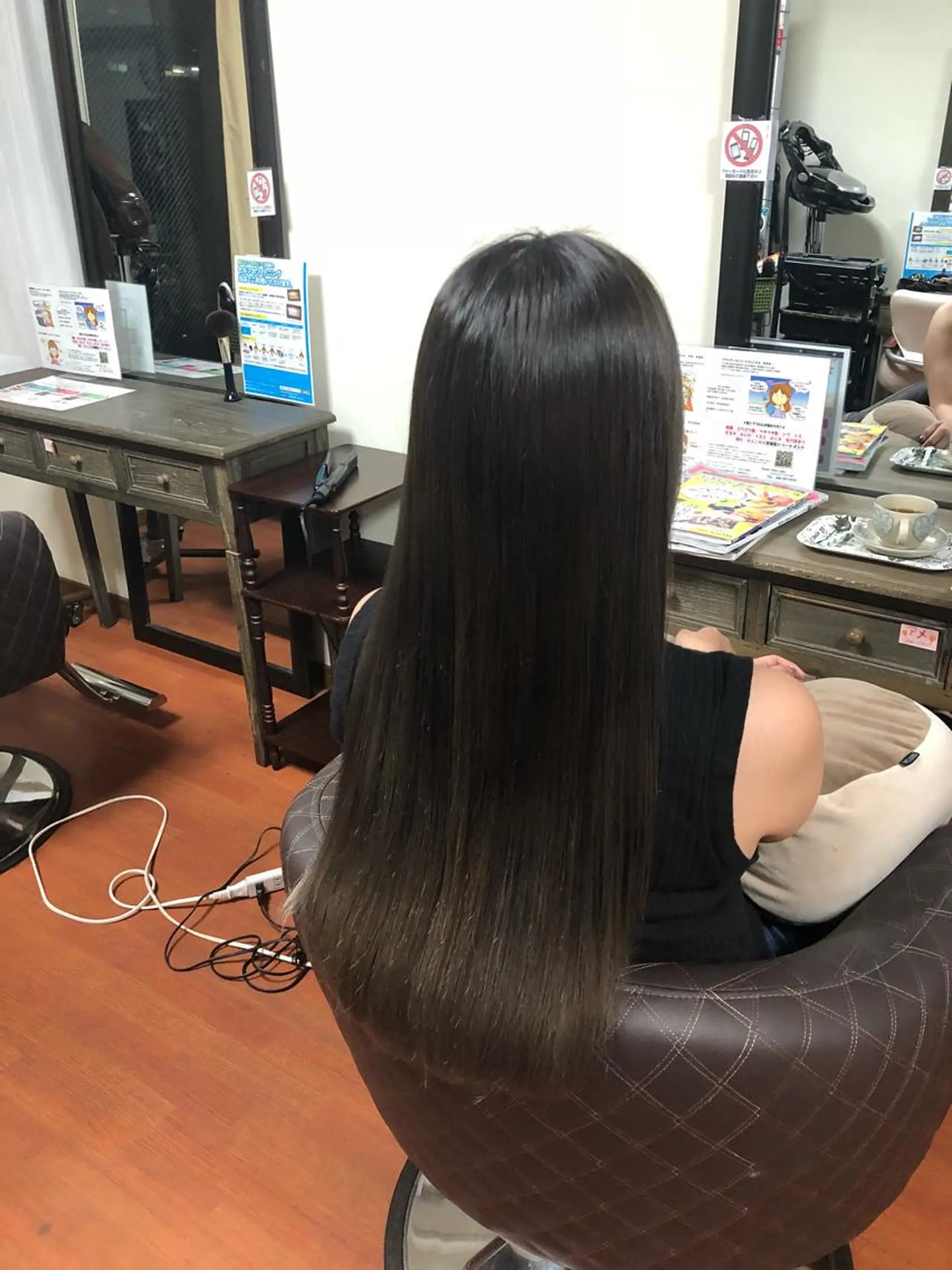 ロング カラー 髪質改善 ロング トリートメント 是枝 さくらのヘアスタイル