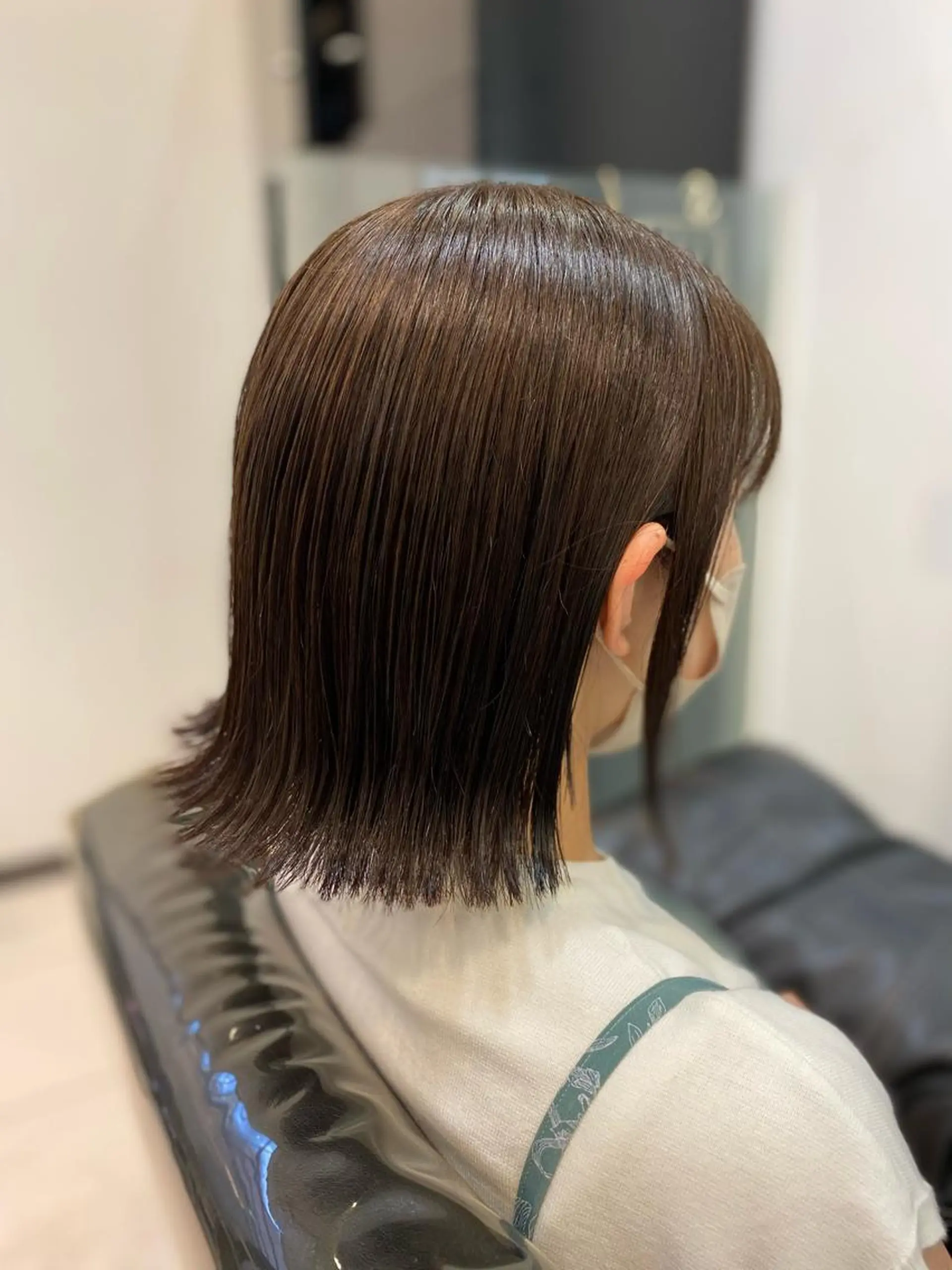 ショート カット トリートメント YASU🍎ボブ/ 赤系カラー/髪質改善のヘアスタイル