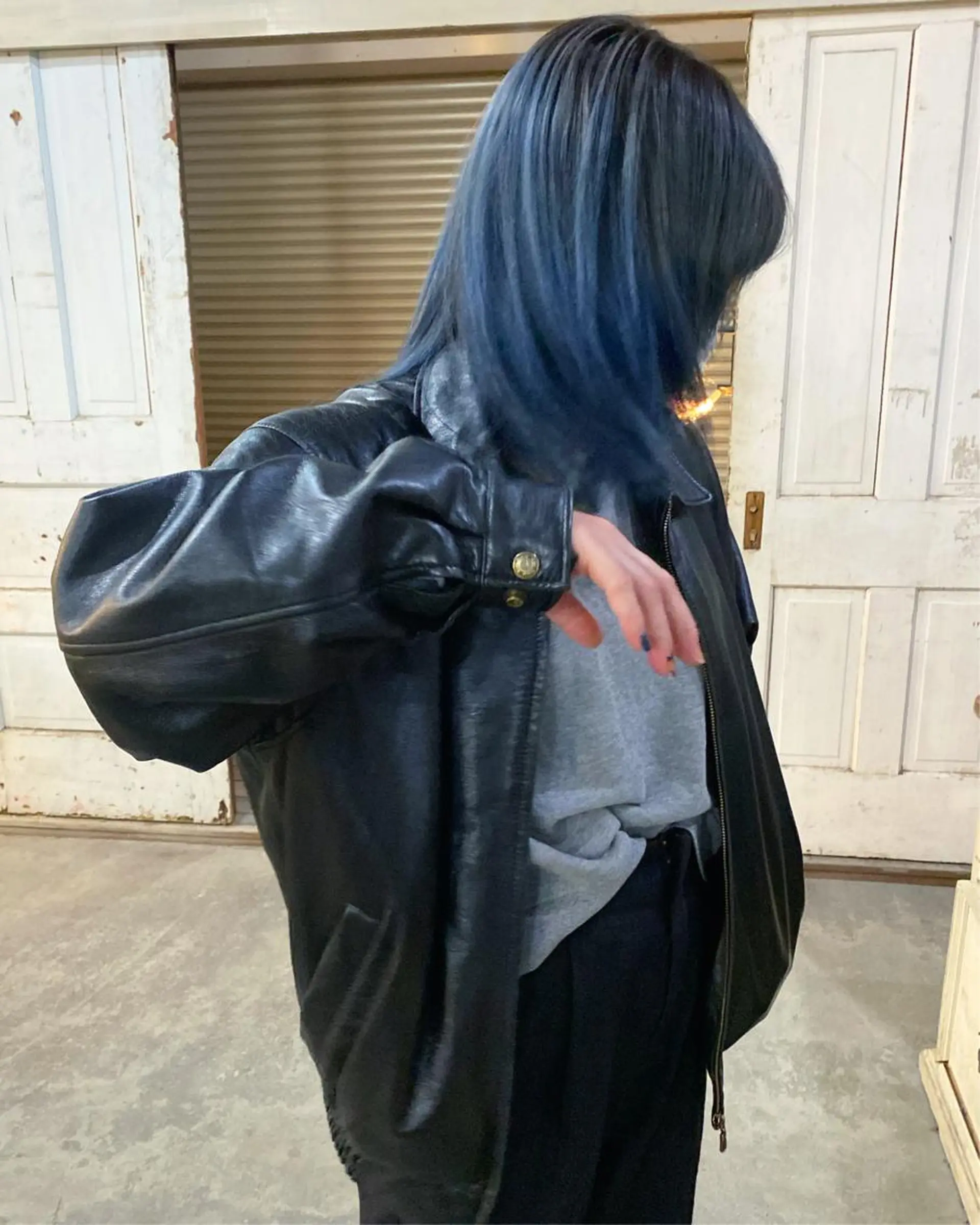 ミディアム カラー ヘアアレンジ 心斎橋美容室 Junのヘアスタイル