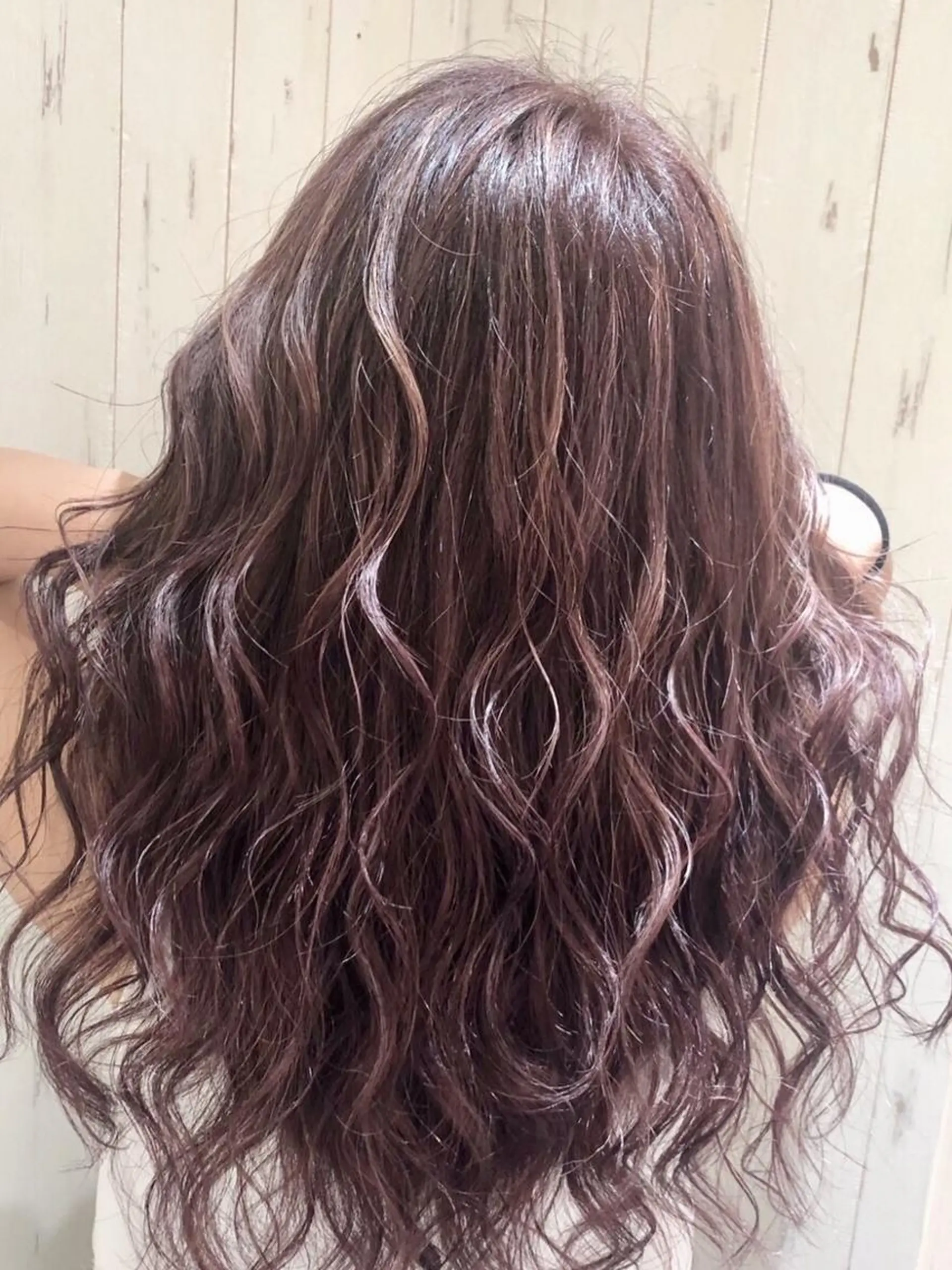 ロング カラー ヘアアレンジ Device ディバイスのヘアスタイル