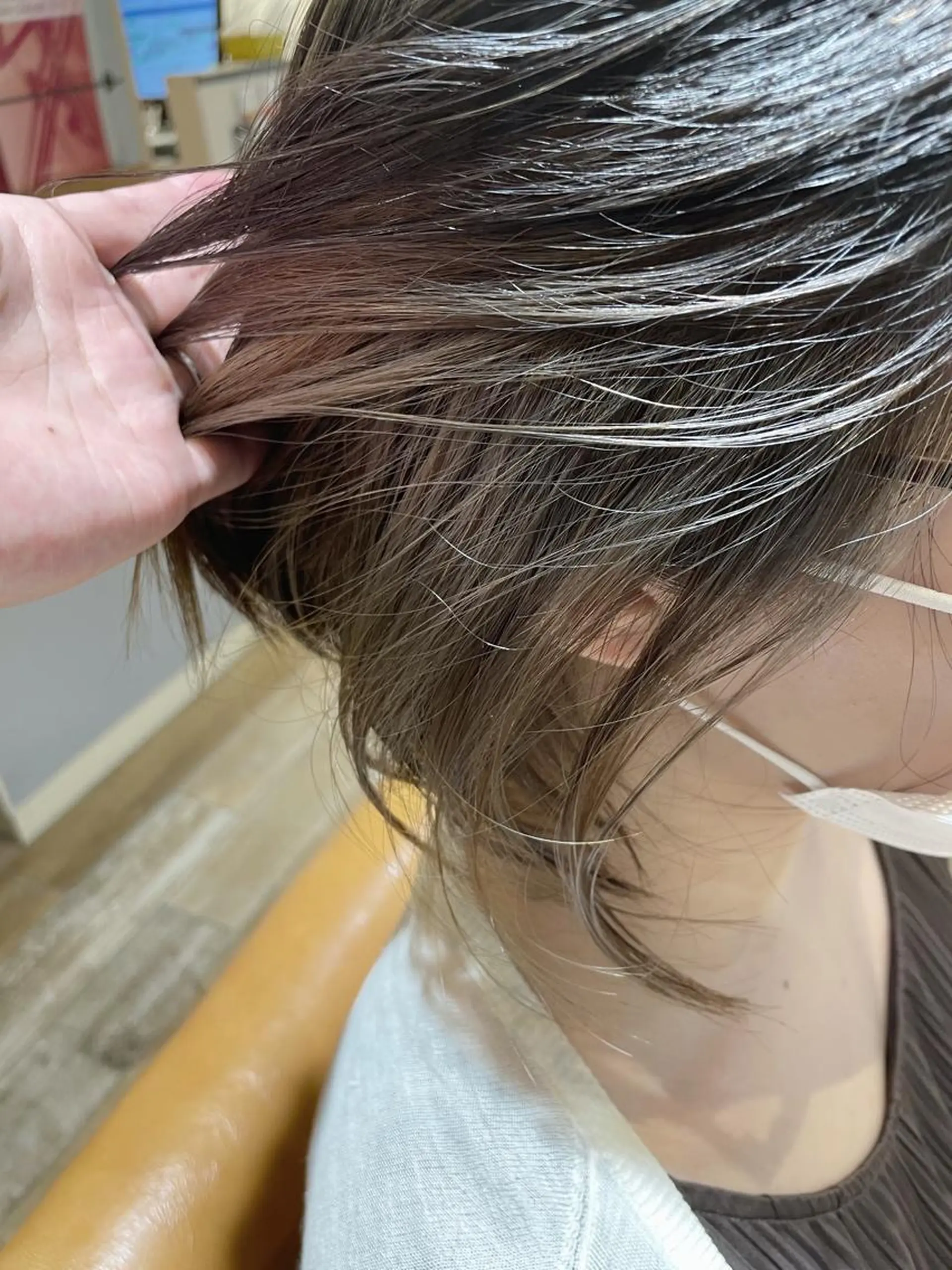 ミディアム カラー ヘアカラー 【店長】 草間大輔のヘアスタイル