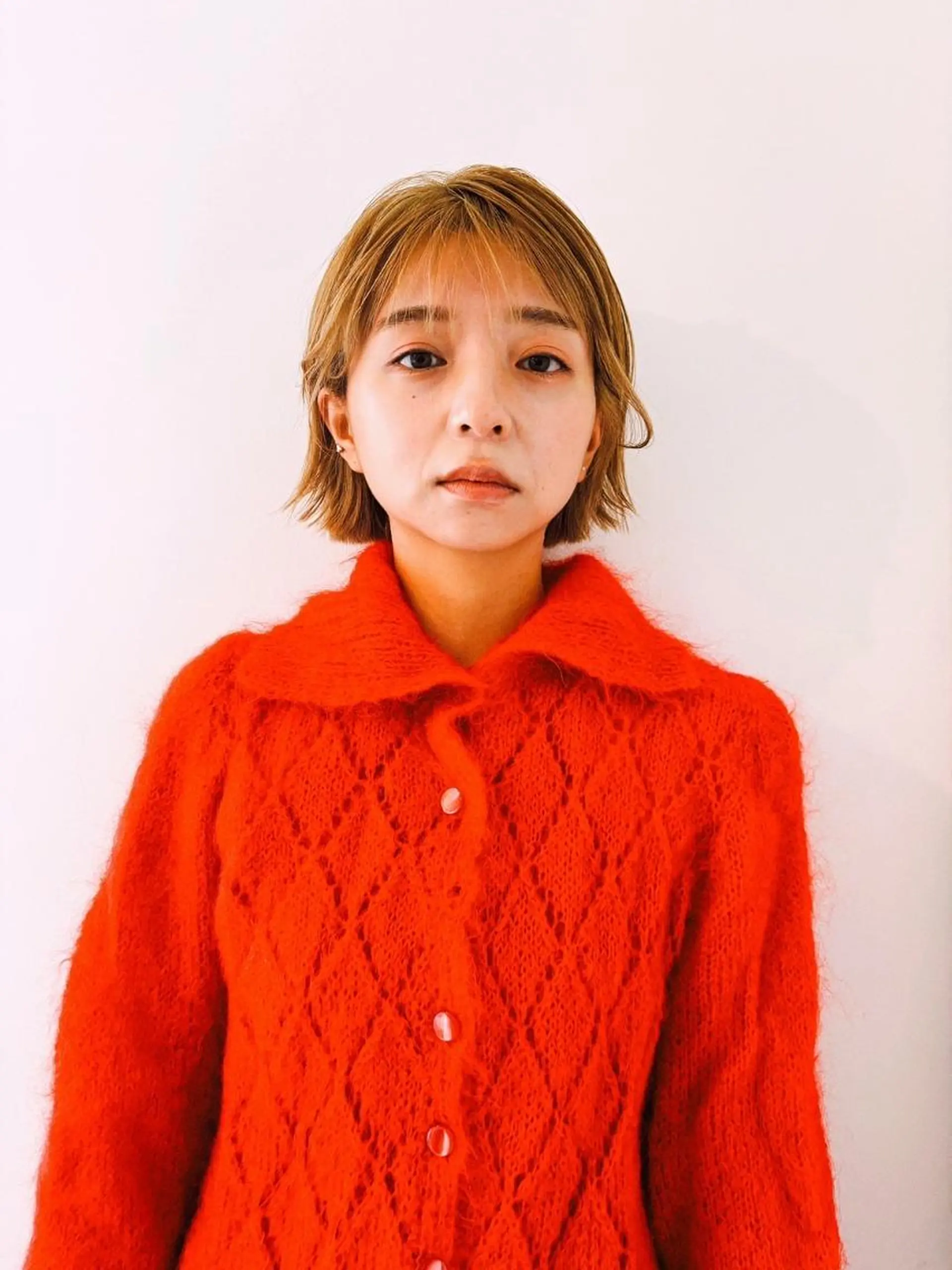 ショート カラー ショートボブ アディクシーカラー ブリーチ ケアブリーチ デザインカラー ヘアカラー CEINE OURのヘアスタイル