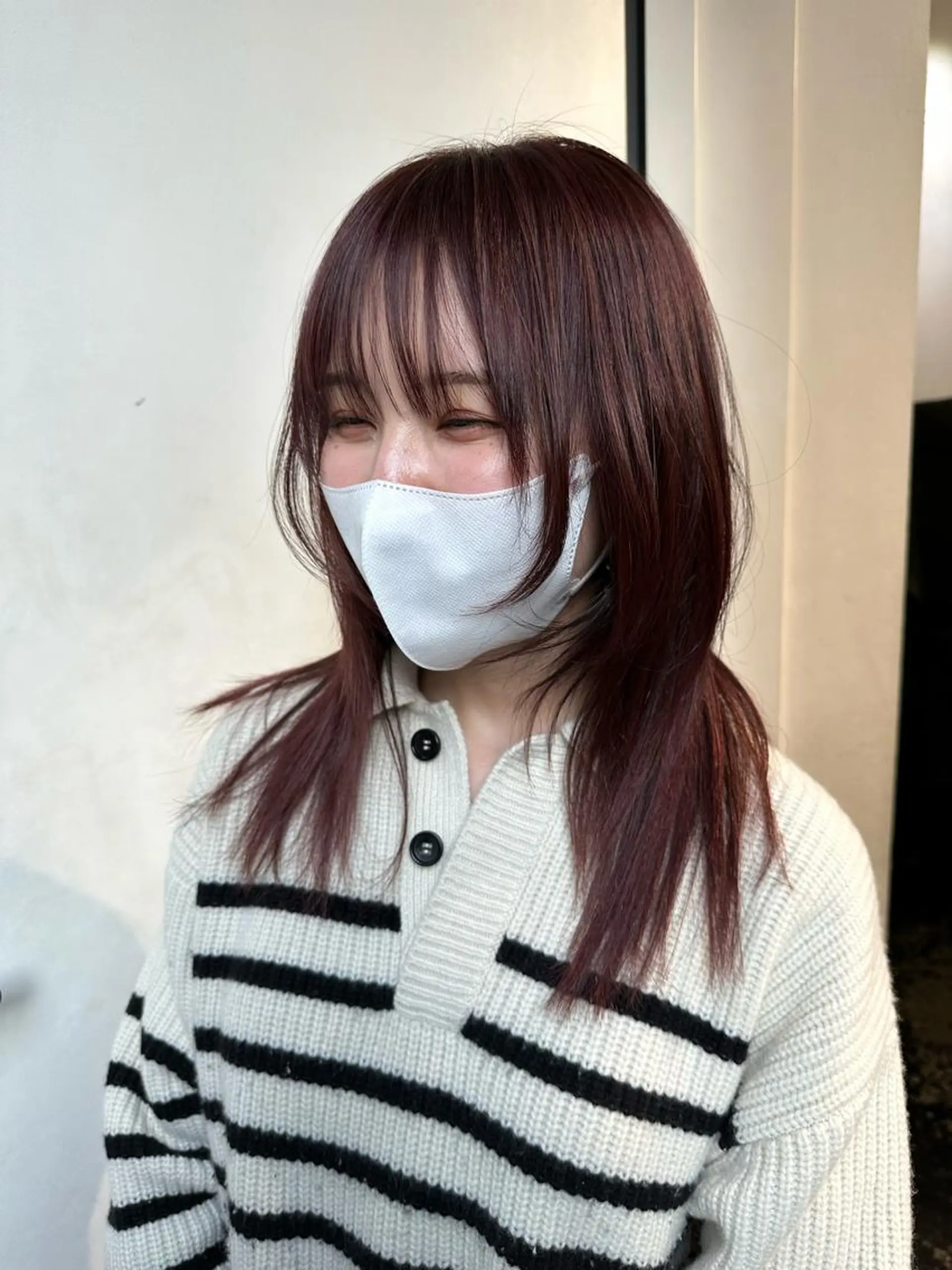 セミロング カラー カット ヘアカラー レイヤーカット/艶髪 ✨💭KIRARIのヘアスタイル