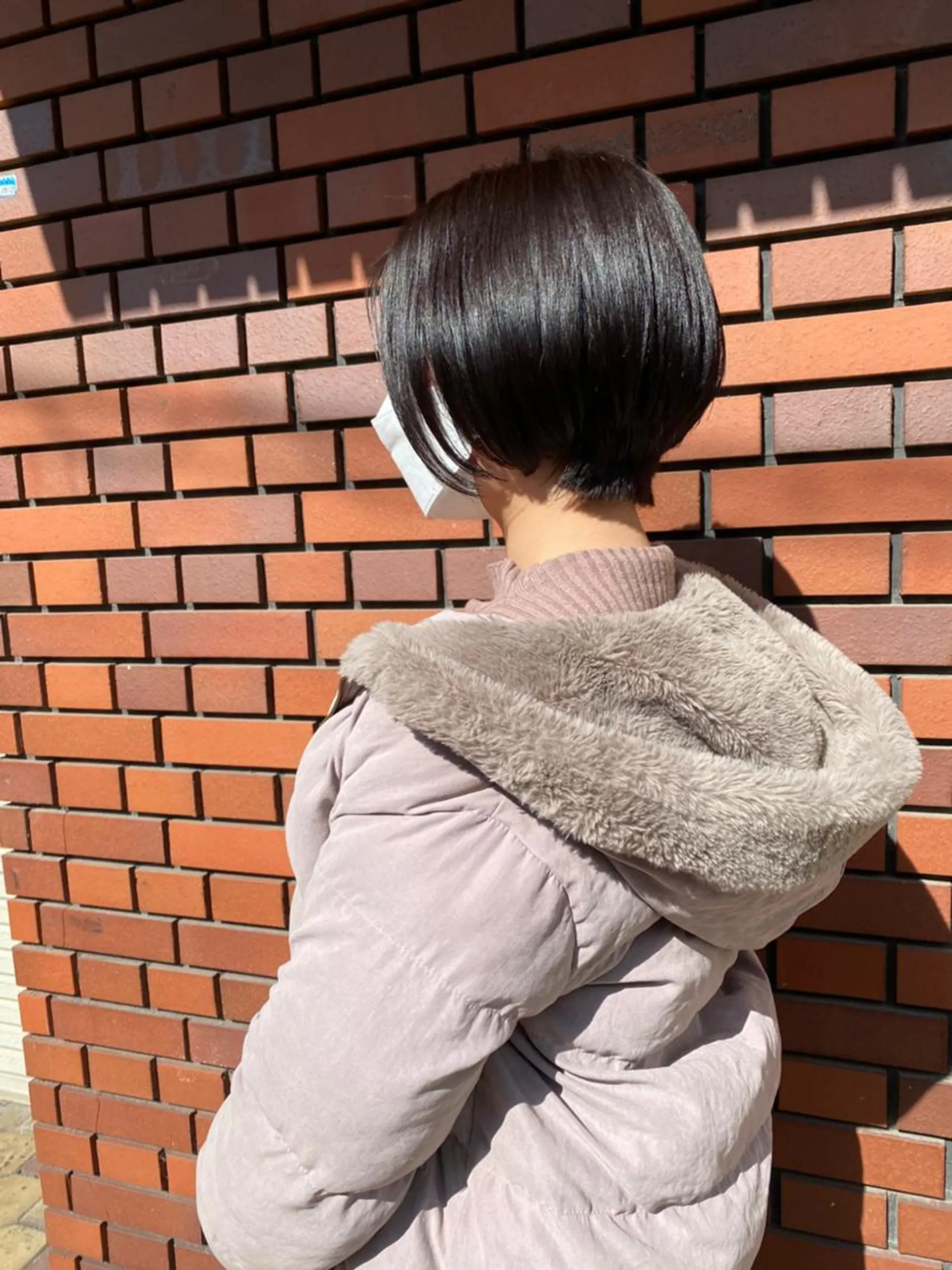 ショート カラー ショートヘア カット トリートメント エイトウメダ 店長　稲尾友則のヘアスタイル