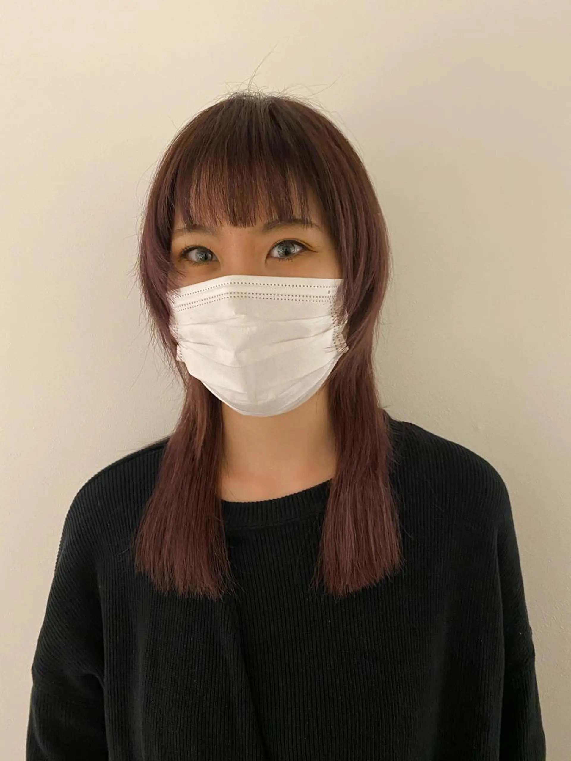 ロング カラー ロング ウルフカット 美容室ANY所属・トップスタイリスト 赤塚蓉子のヘアスタイル