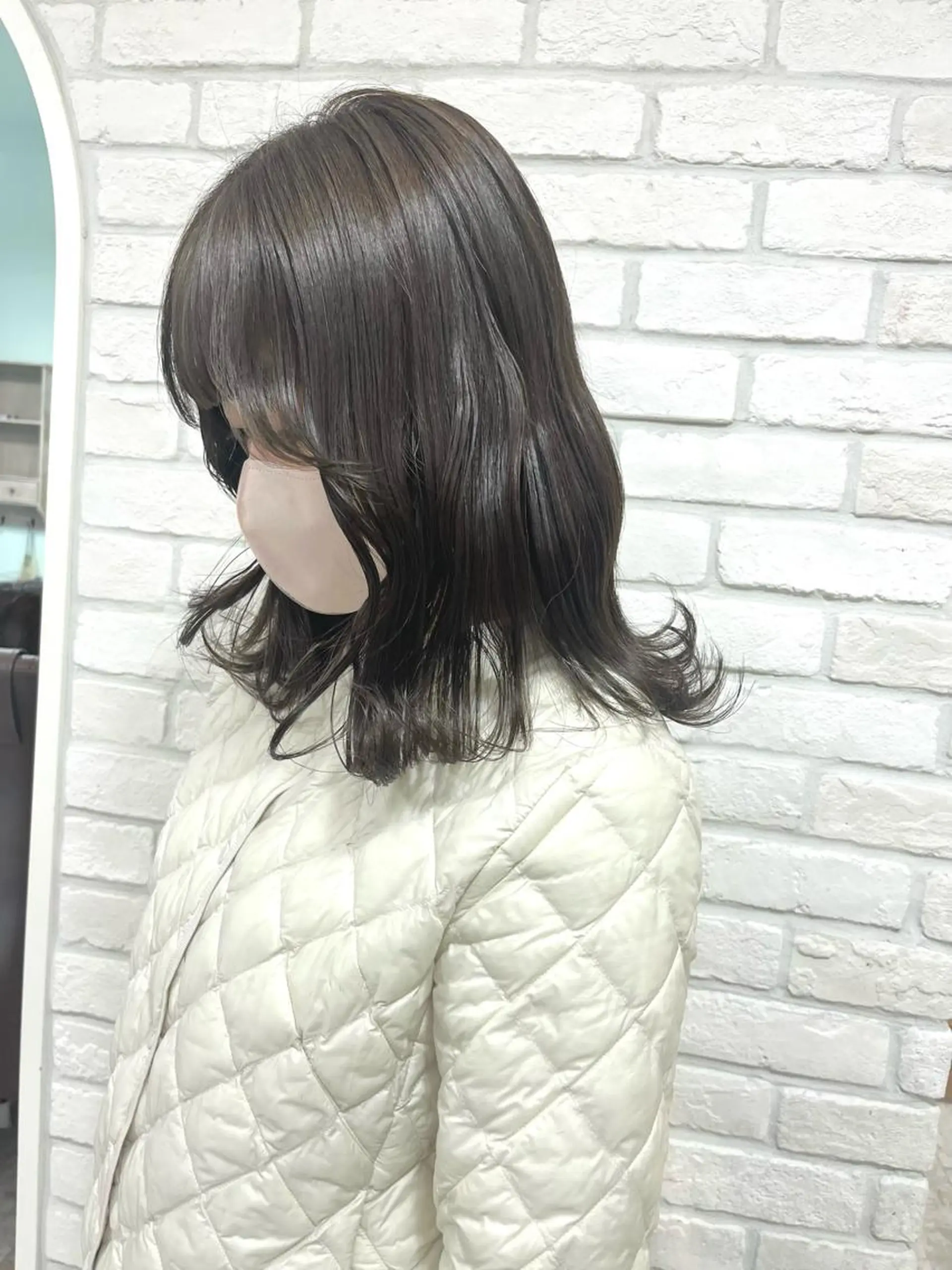 セミロング カラー ヘアアレンジ 🌿菊池 瑠奈〰️のヘアスタイル