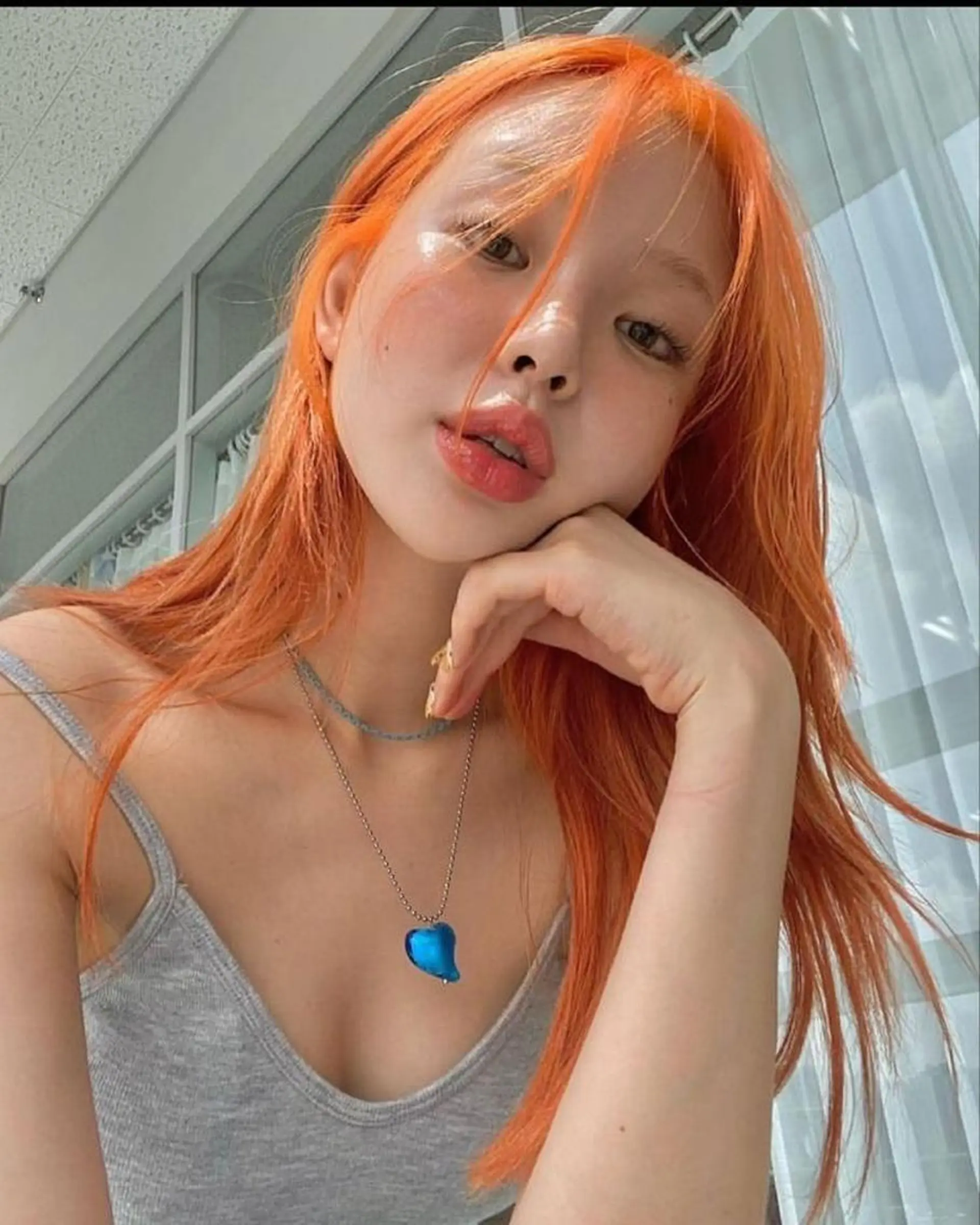 セミロング カラー ヘアアレンジ Mizobe misakiのヘアスタイル