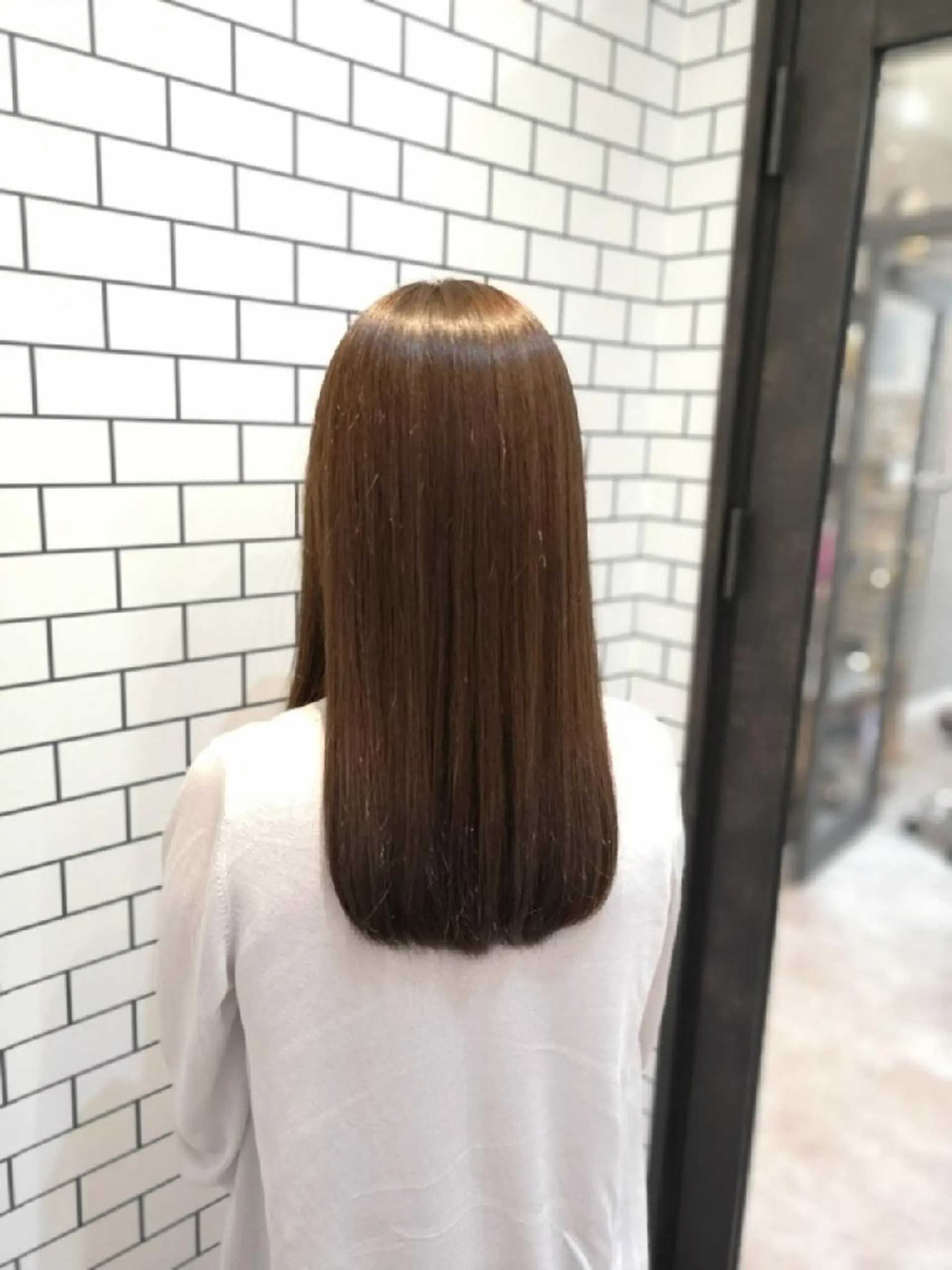 セミロング ヘアアレンジ 艶髪×美髪✨ newi八王子のヘアスタイル