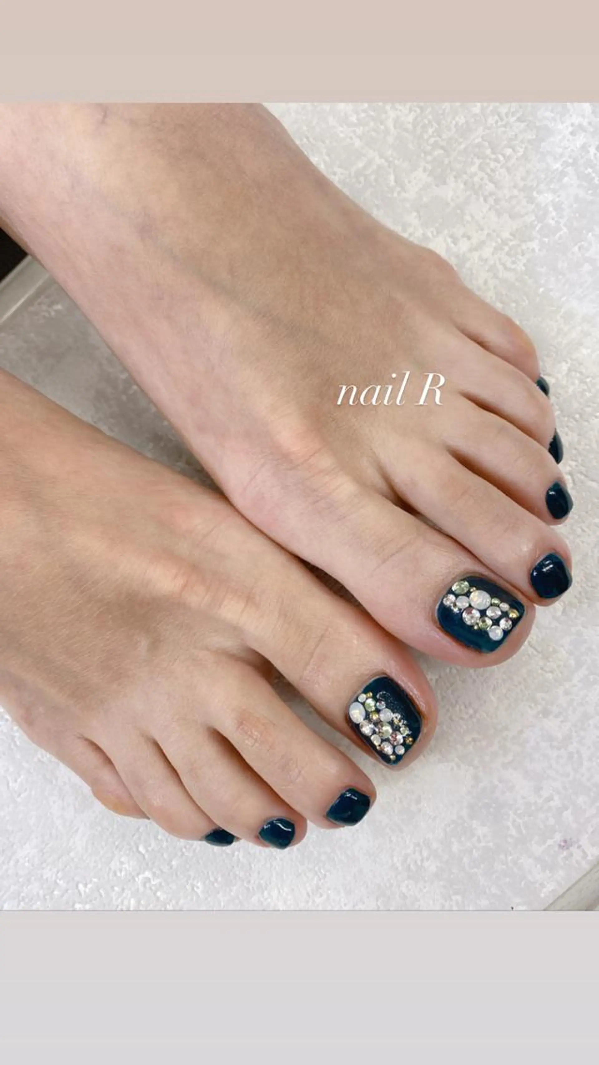 ショート フットネイル JNA認定講師🌸 RIEのネイルデザイン