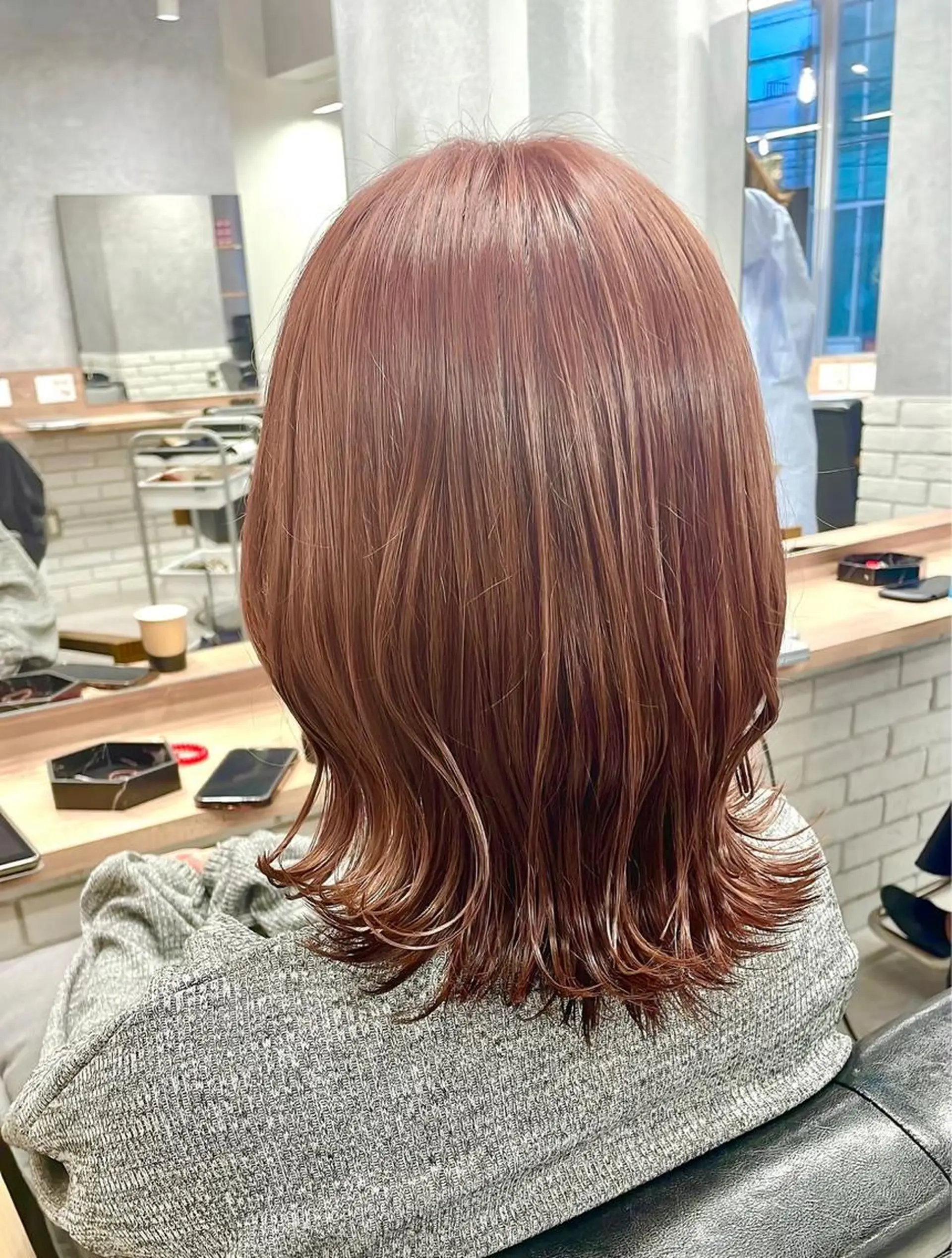 ミディアム youres hair 髪質改善トリートメント&ヘッドスパ　恵比寿本店所属・恵比寿/ブリーチ/ 髪質改善/フミヤのヘアスタイル