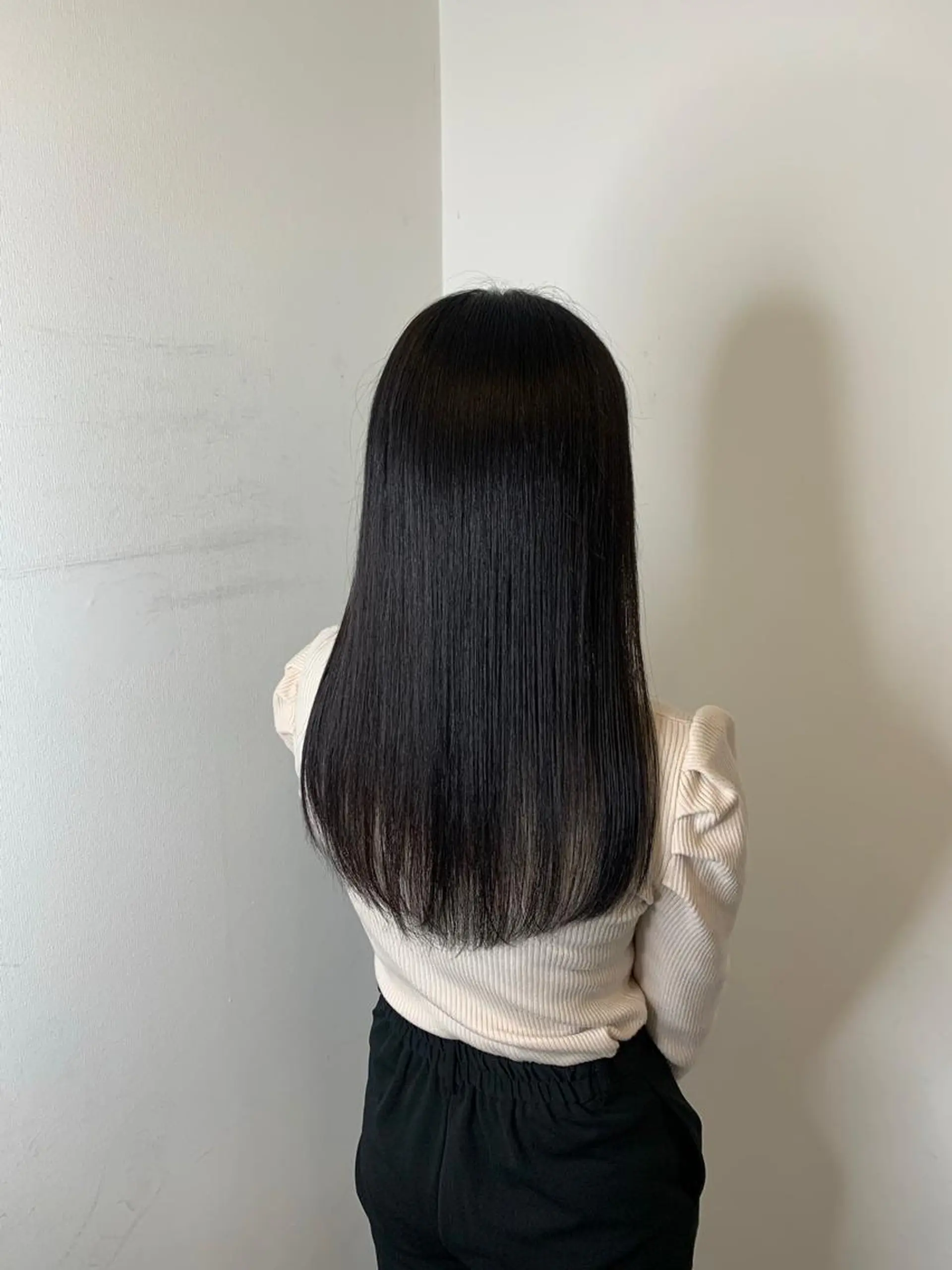 ロング 縮毛矯正/髪質改善 斉藤春のヘアスタイル