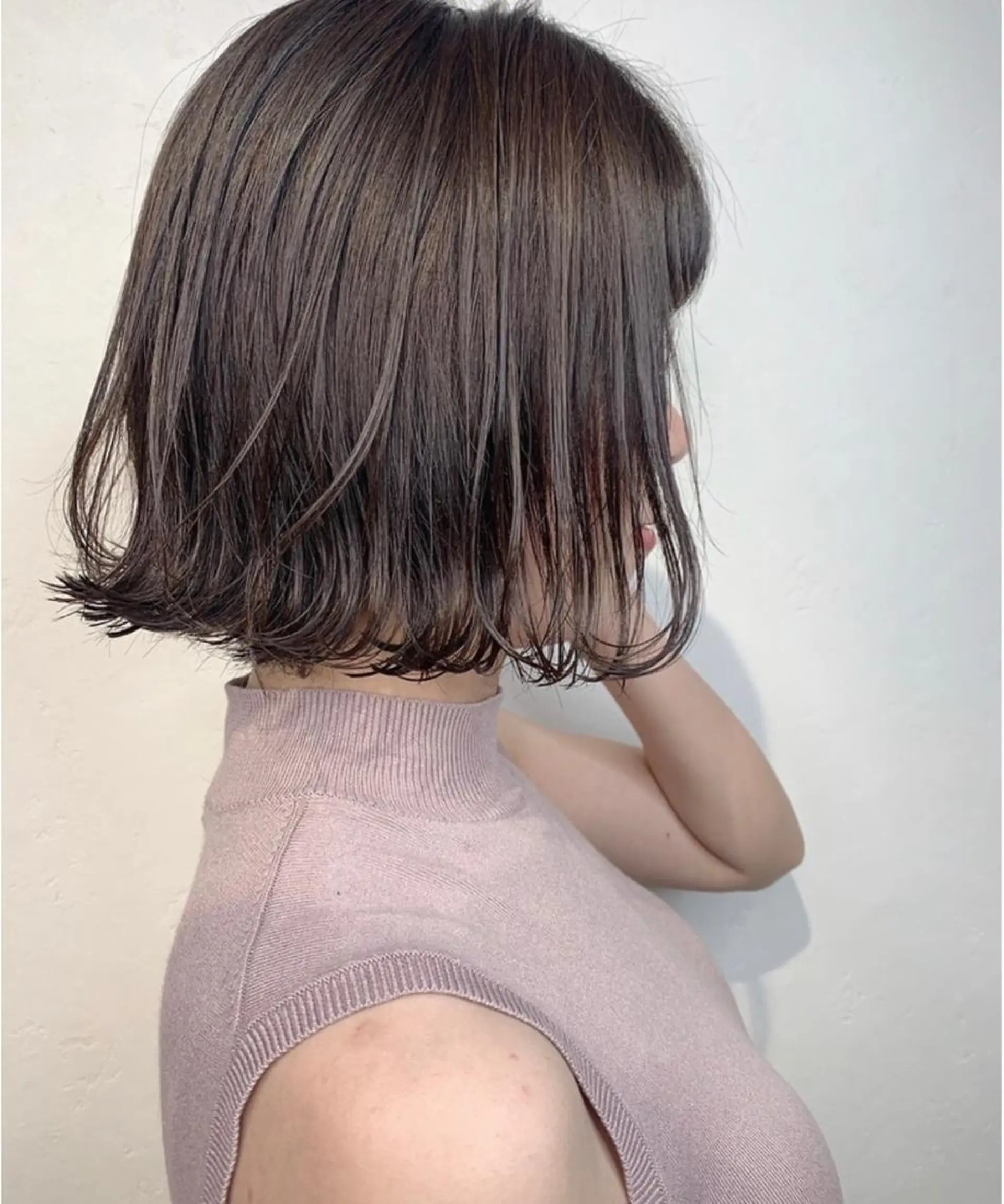 ミディアム カラー ヘアアレンジ 女性が憧れる ショート/角田愛和のヘアスタイル