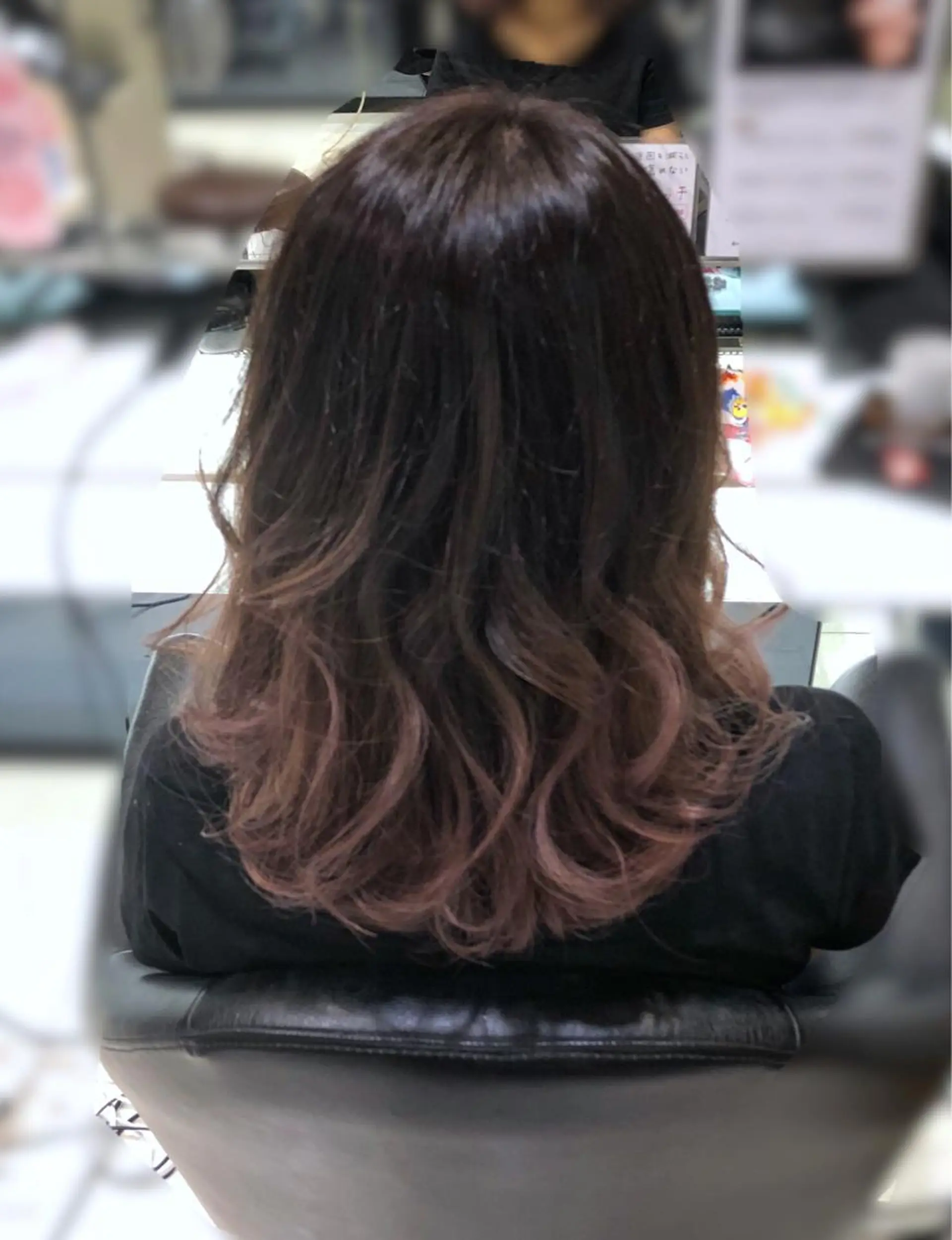 ロング カラー グラデーションカラー イルミナカラー ピンクカラー カット ヘアカラー トリートメント ✨髪質改善✨ 田西　基彦のヘアスタイル