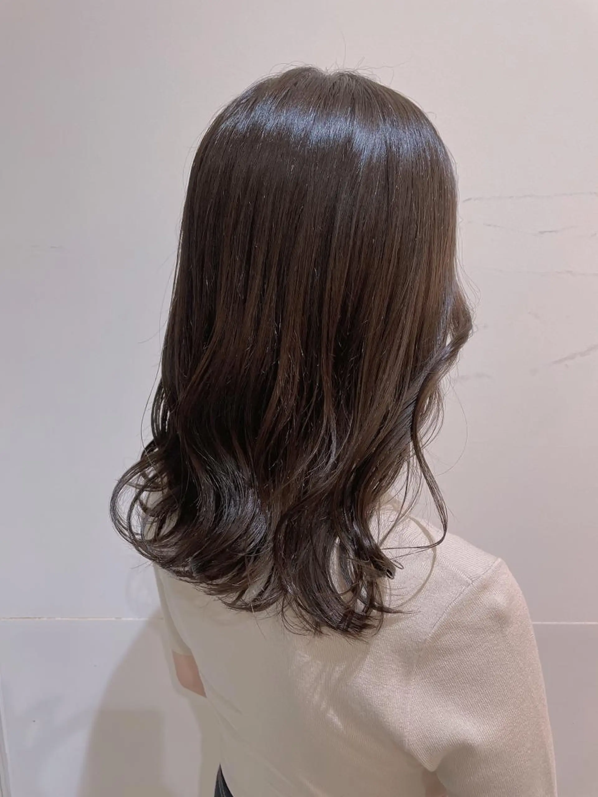 ミディアム カラー カット ヘアカラー トリートメント 🦖鶴岡香純🦖 産休中のヘアスタイル
