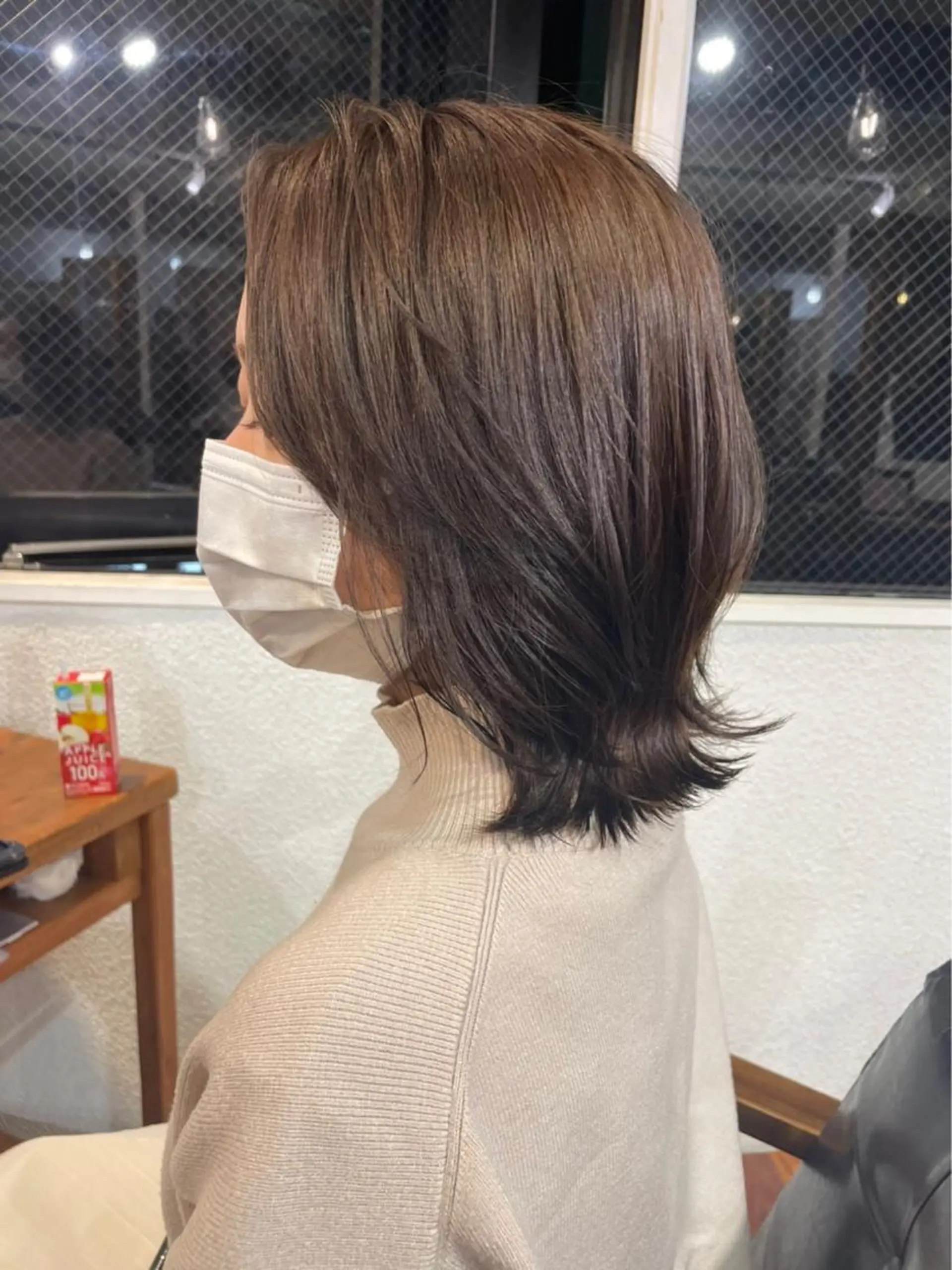 セミロング benji所属・名駅/ブリーチカラー /レイヤー/髪質改善のヘアスタイル